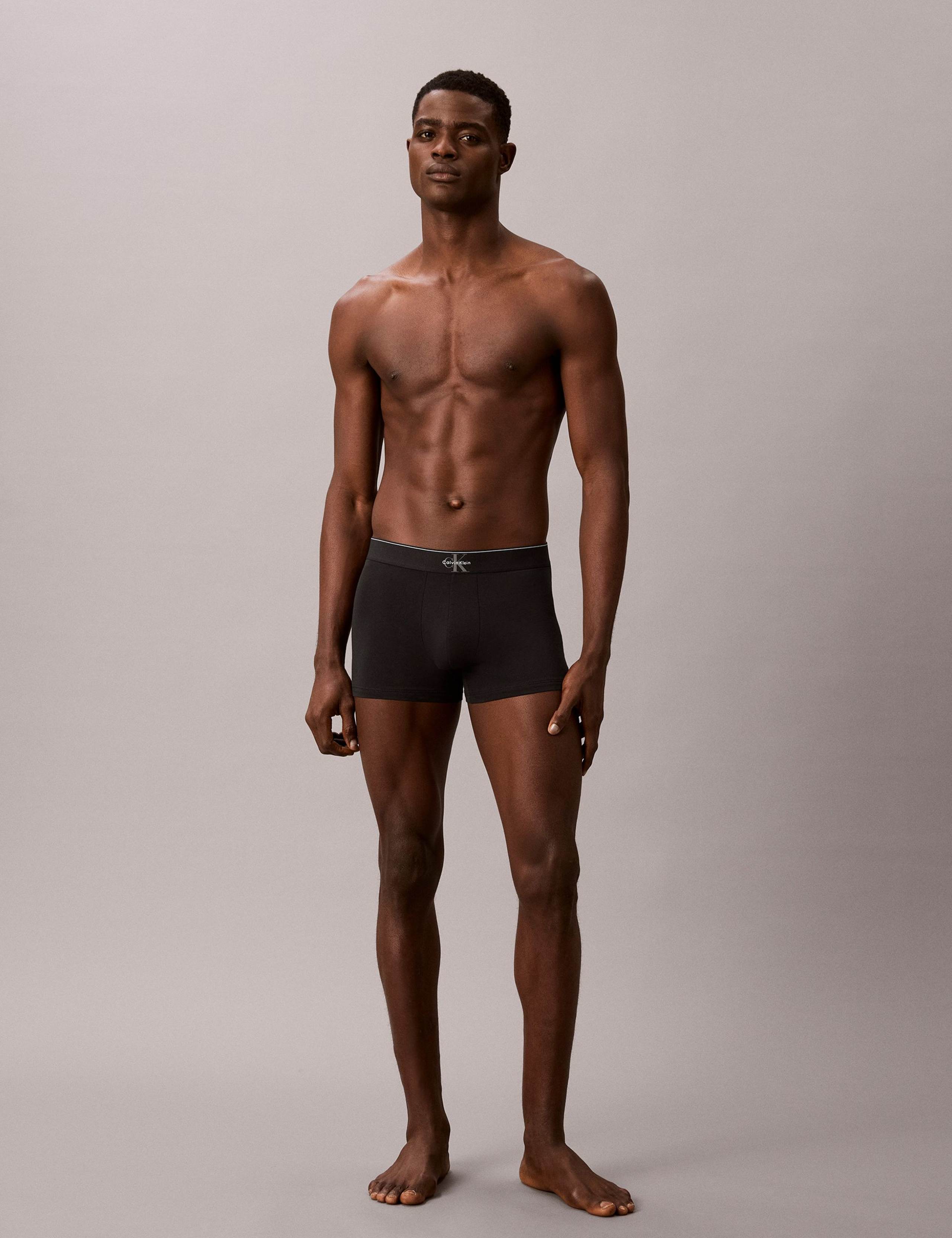 CK Archive 3 Pack Cotton Stretch Trunks 5 of 6