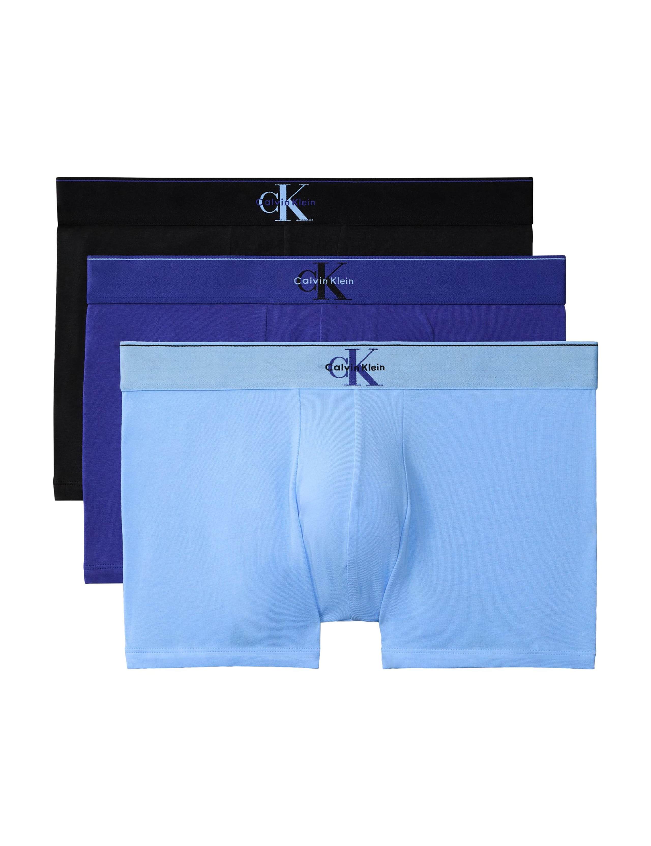 3 Pack Archive Cotton Stretch Trunks 1 of 6
