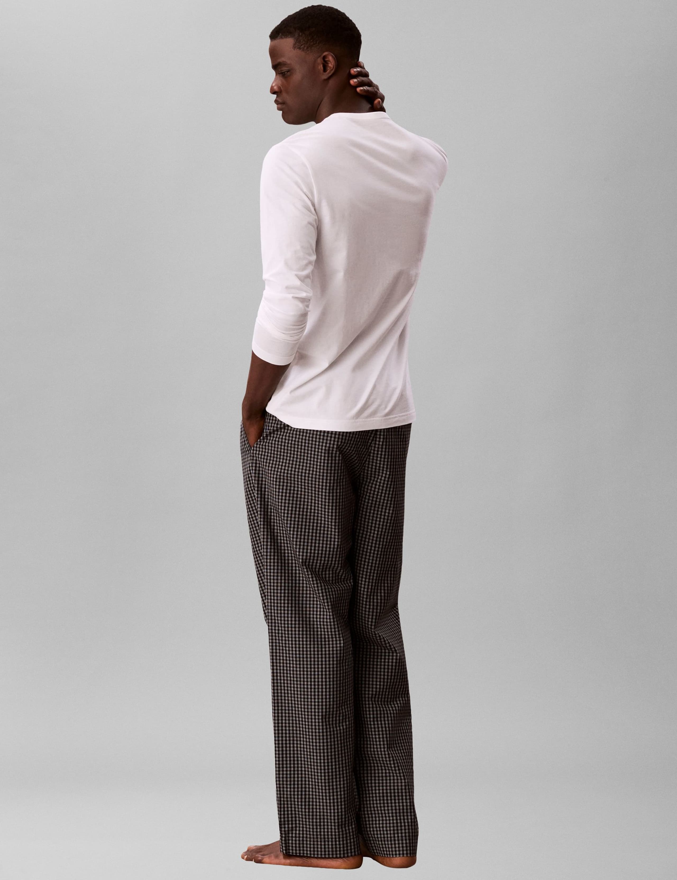 Pure Cotton Poplin Pyjama Set 3 of 5