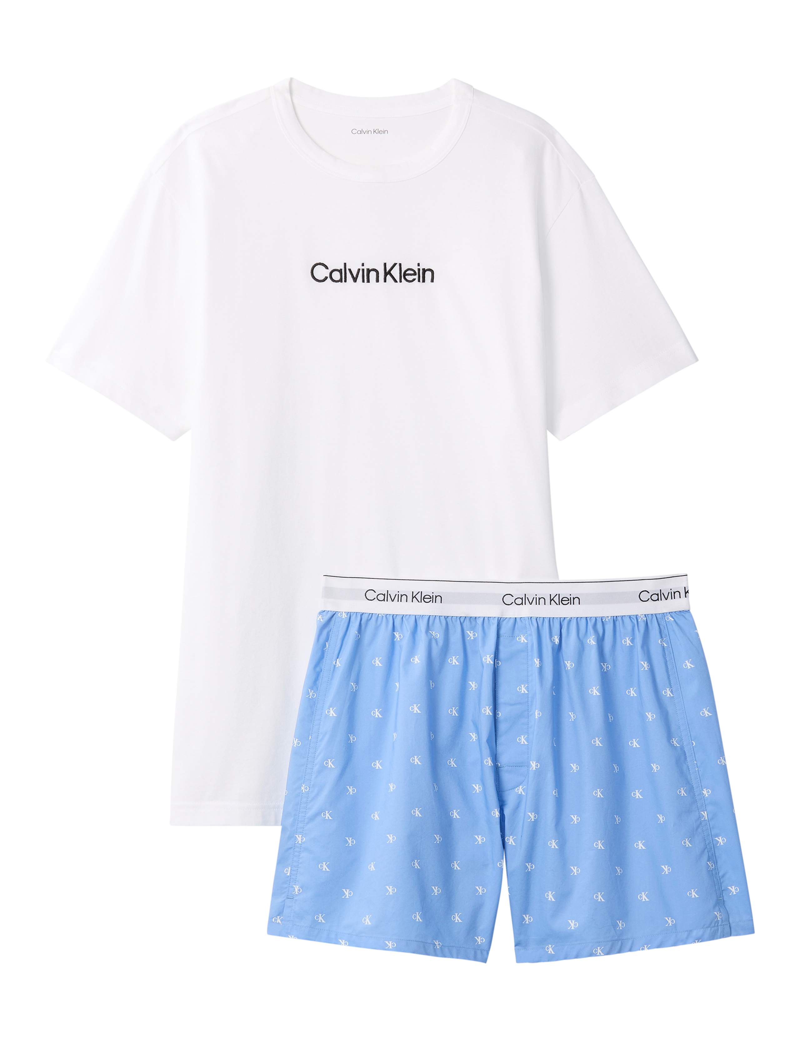 2 Piece Pure Cotton Poplin Loungewear Set 5 of 5