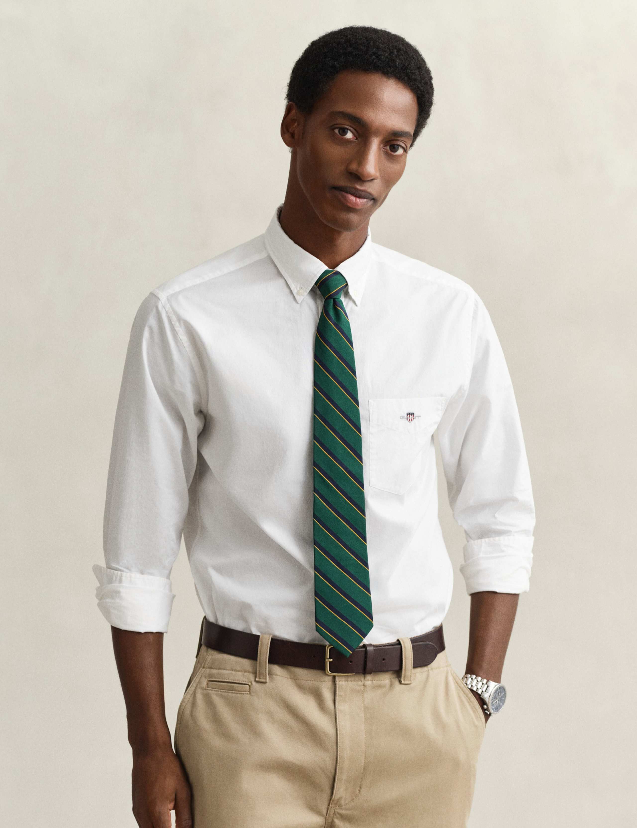 Regular Fit Pure Cotton Classic Poplin Shirt 1 of 5