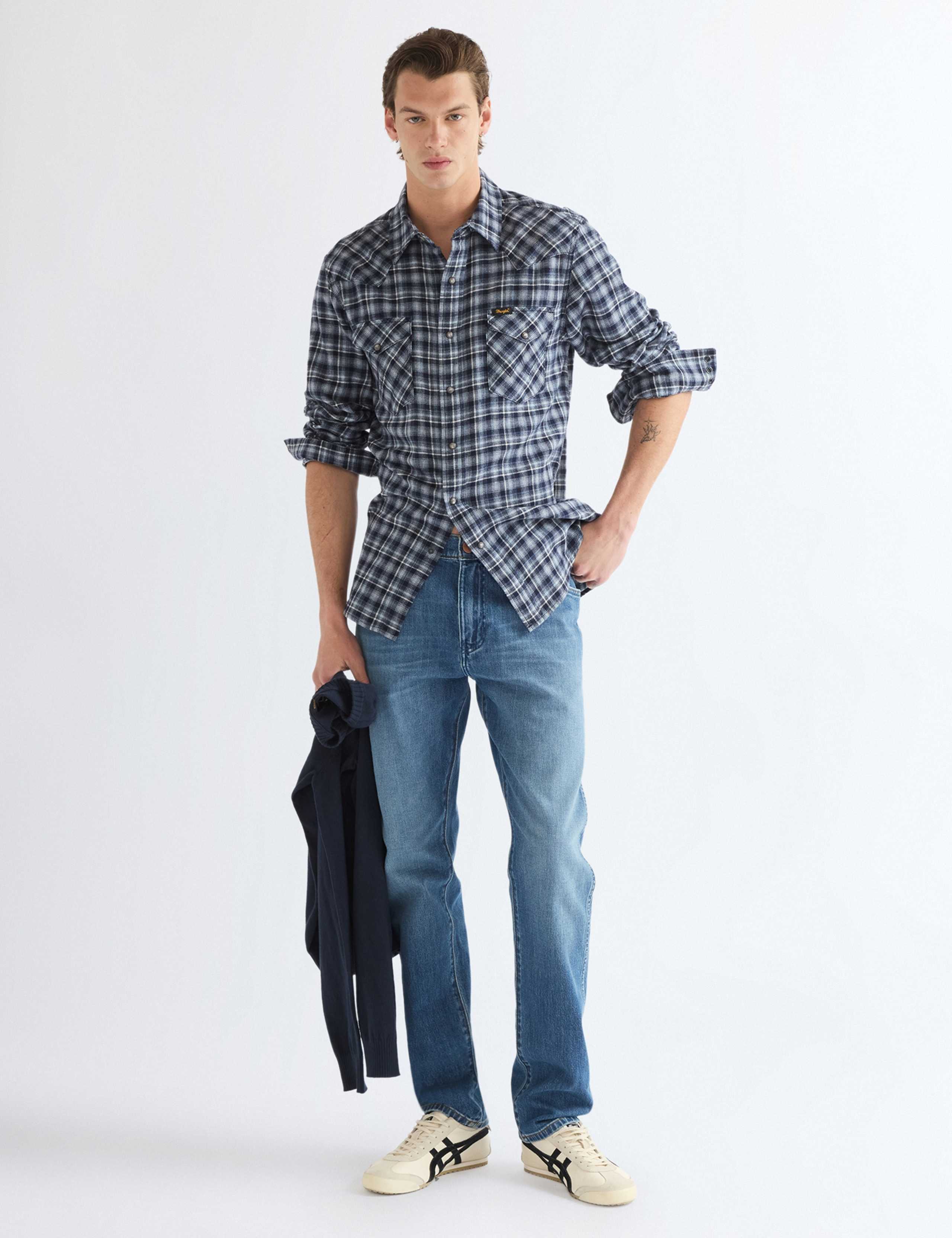 Regular Fit Pure Cotton Flannel Shirt 1 of 5