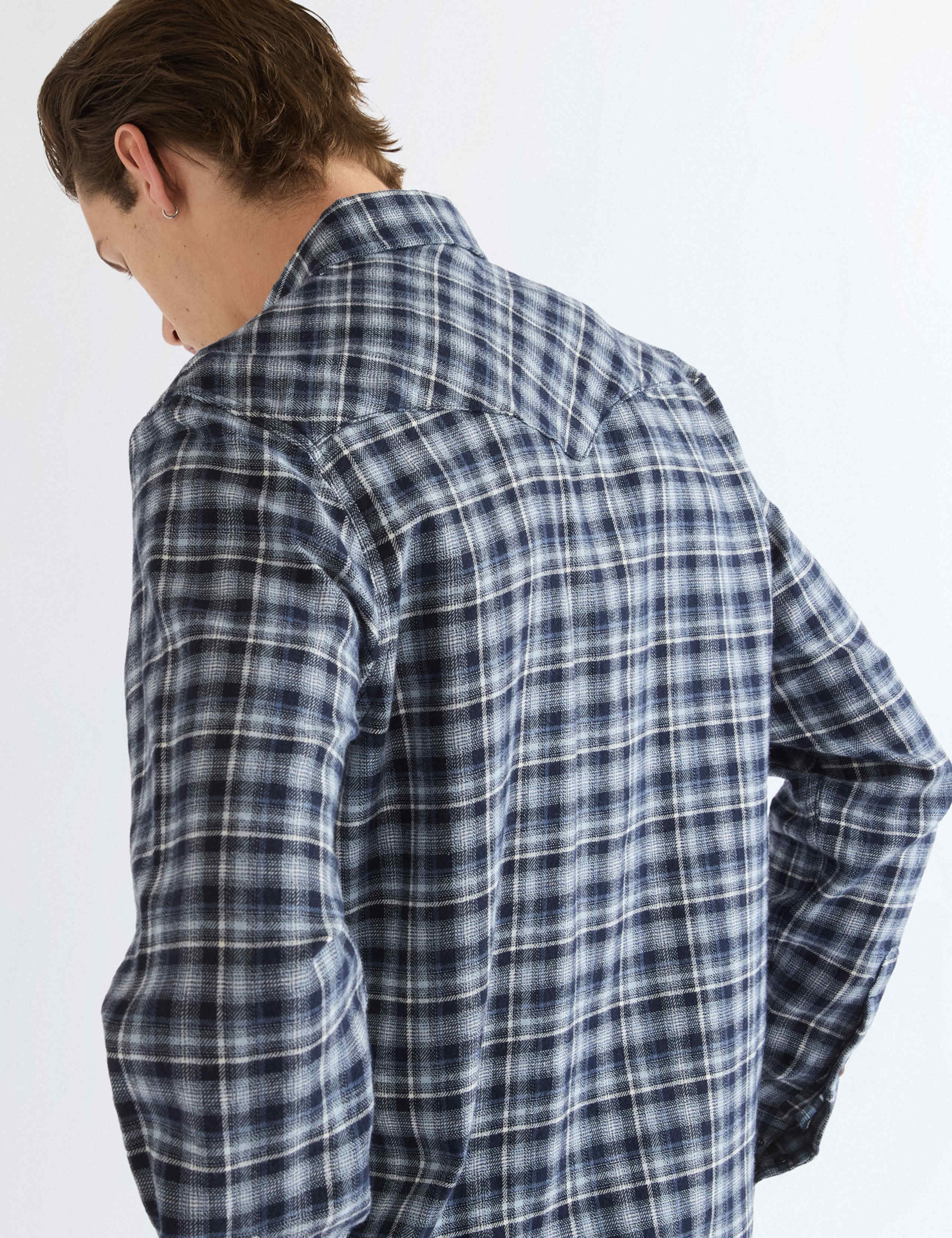 Regular Fit Pure Cotton Flannel Shirt 5 of 5