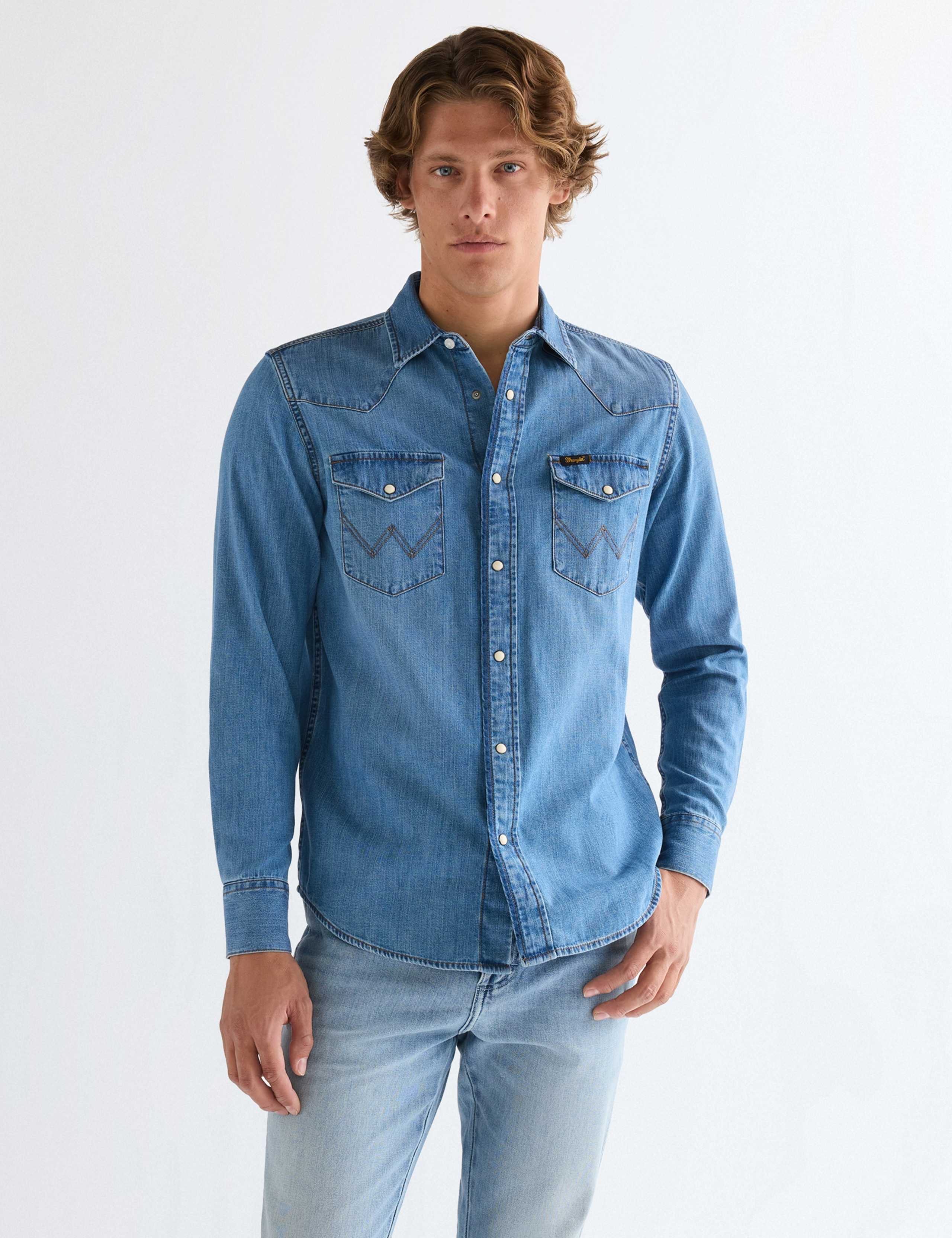 Regular Fit Pure Cotton Western Shirt 3 of 5