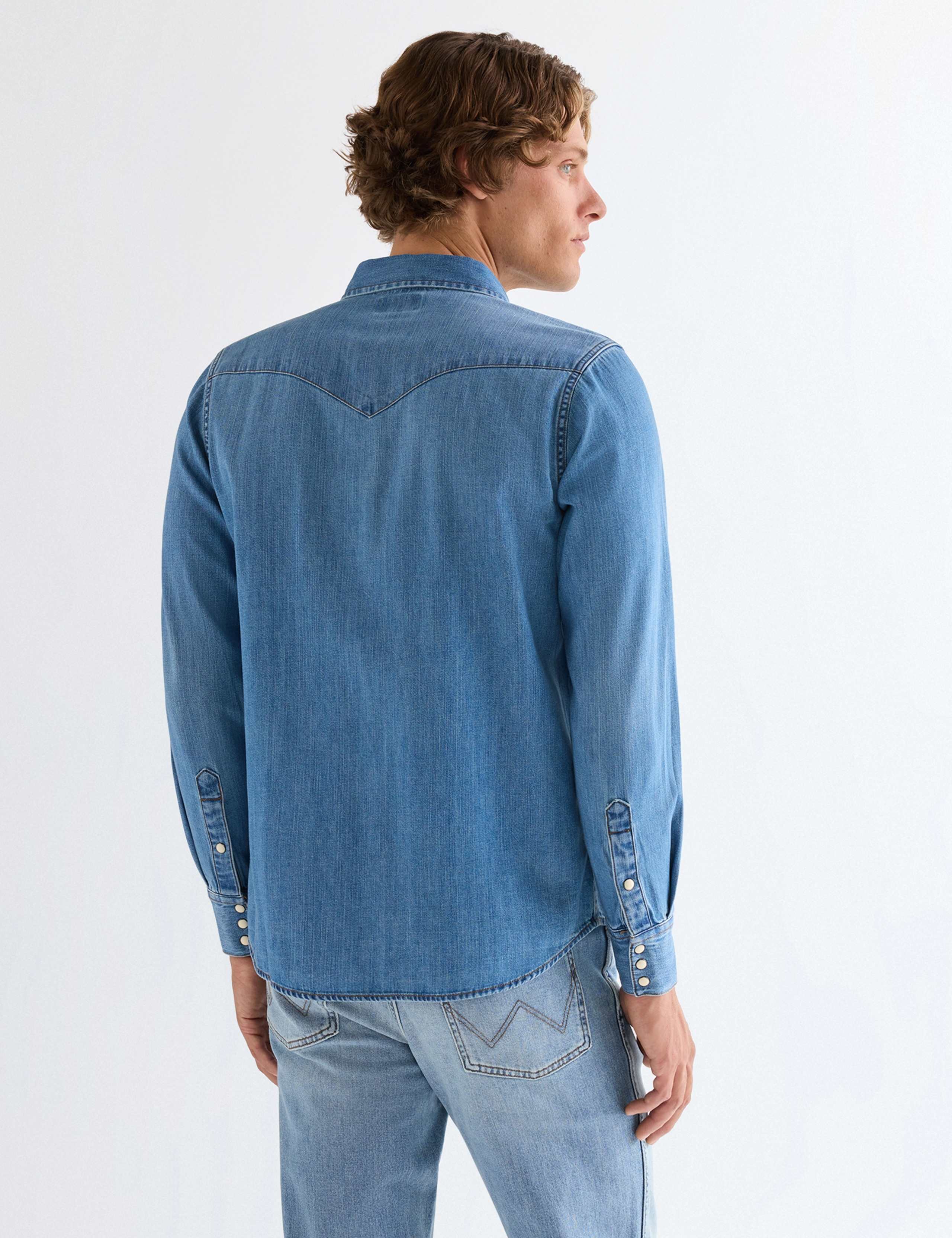 Regular Fit Pure Cotton Western Shirt 5 of 5