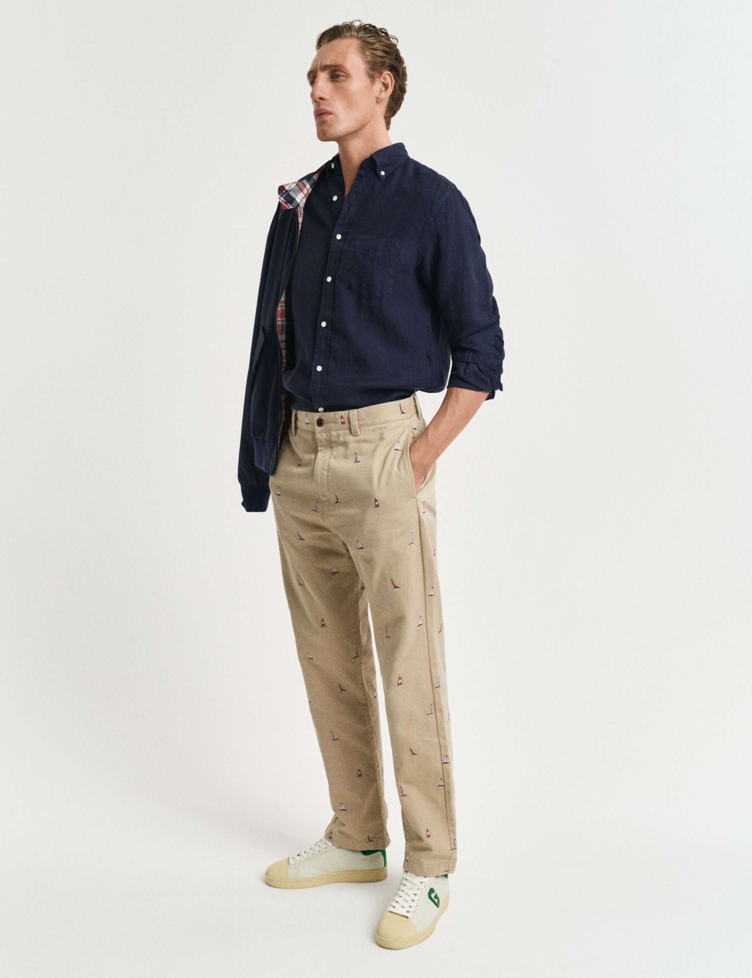 Regular Fit Pure Linen Shirt 4 of 6
