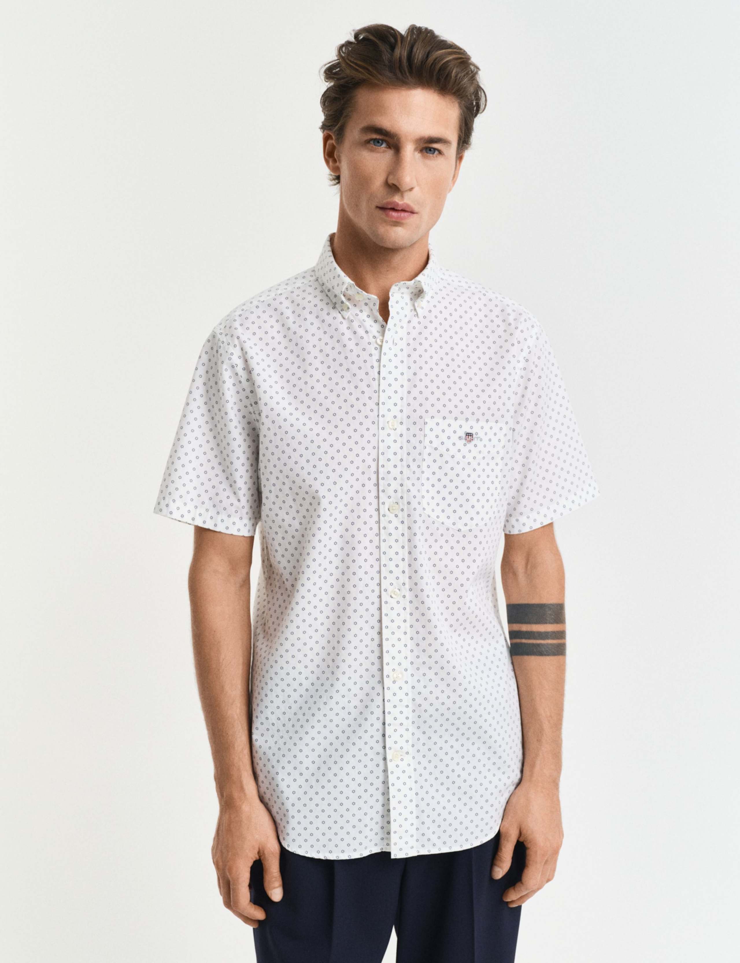 Regular Fit Pure Cotton Printed Shirt 5 of 5