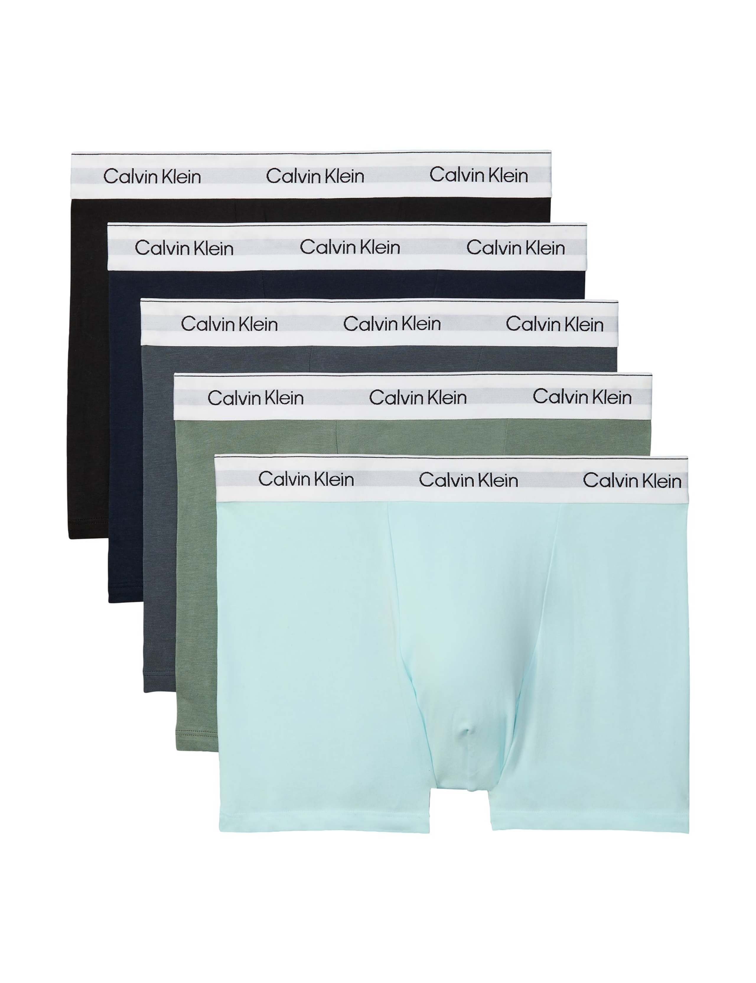 5 Pack Cotton Rich Logo Stretch Trunks 1 of 1