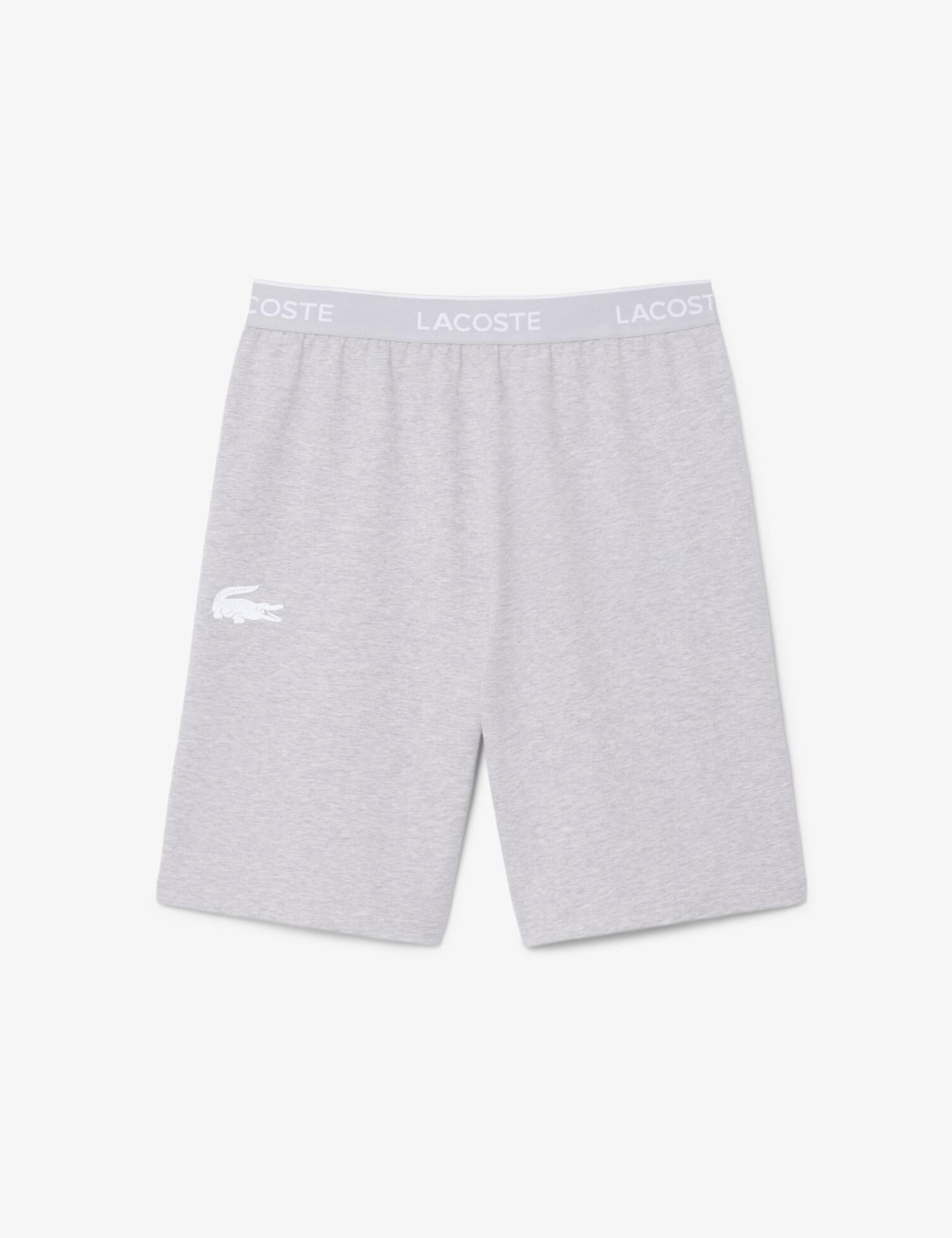 Straight Fit Fleece Pyjama Shorts 2 of 7