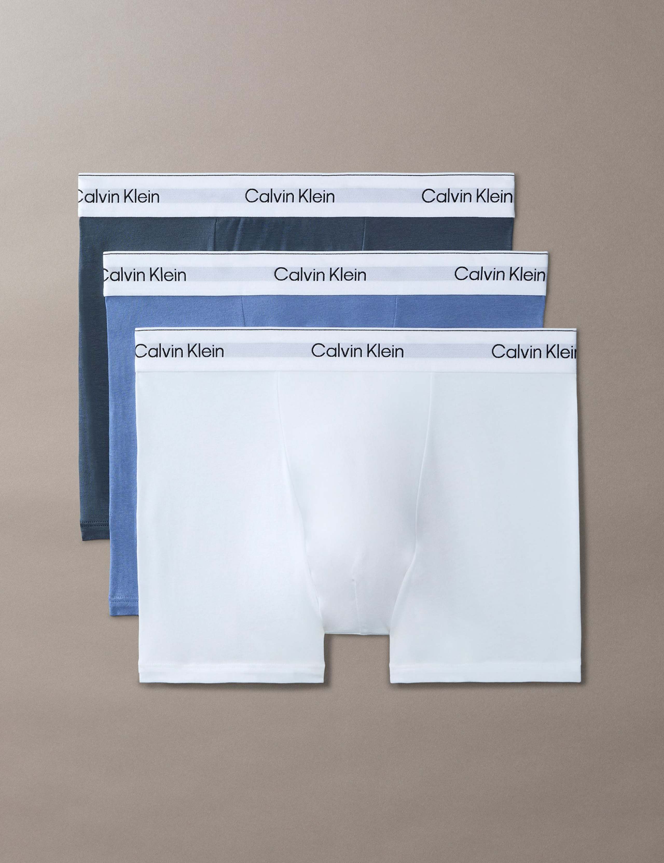 Icon 3 Pack Cotton Stretch Trunks 1 of 7
