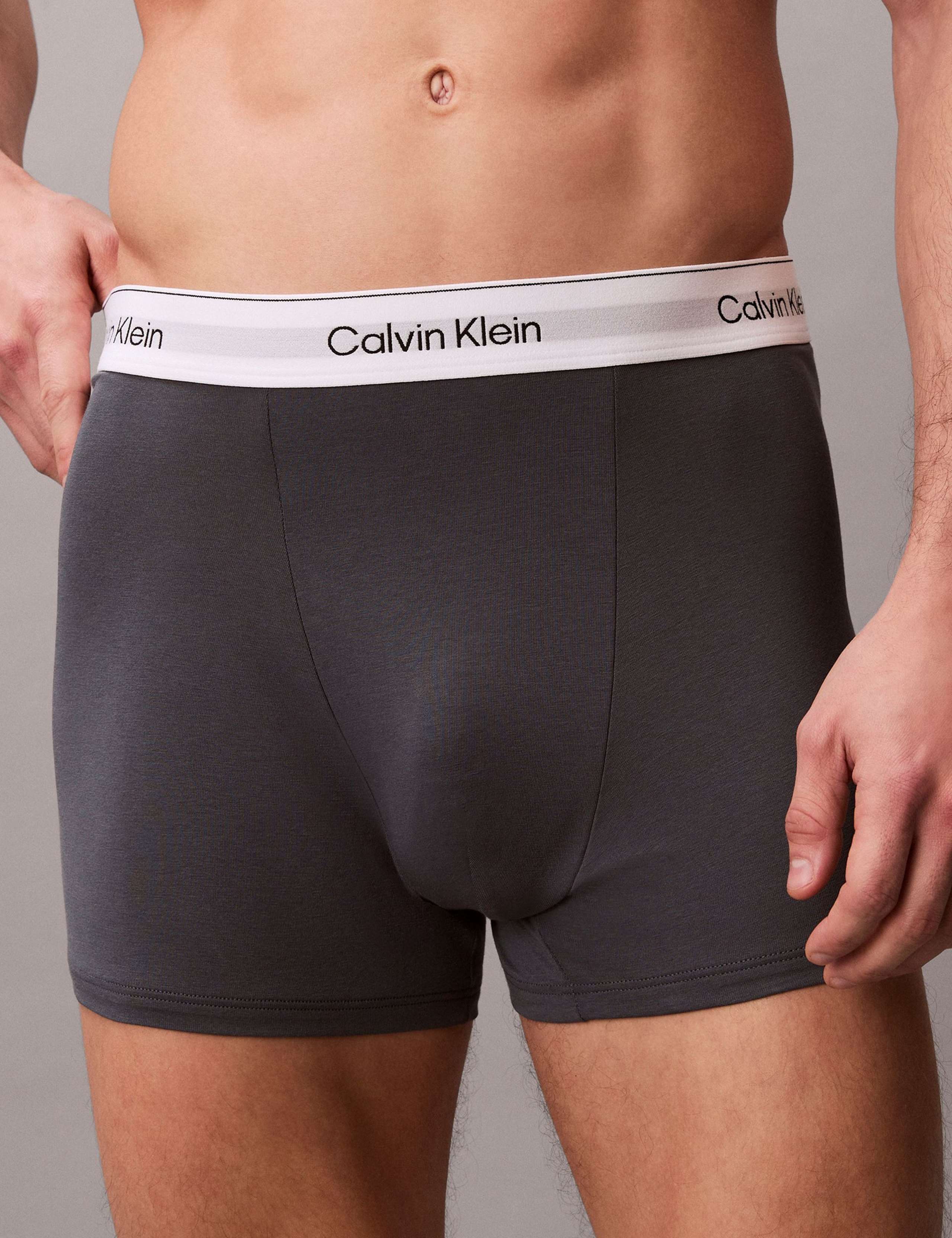 Icon 3 Pack Cotton Stretch Trunks 5 of 7