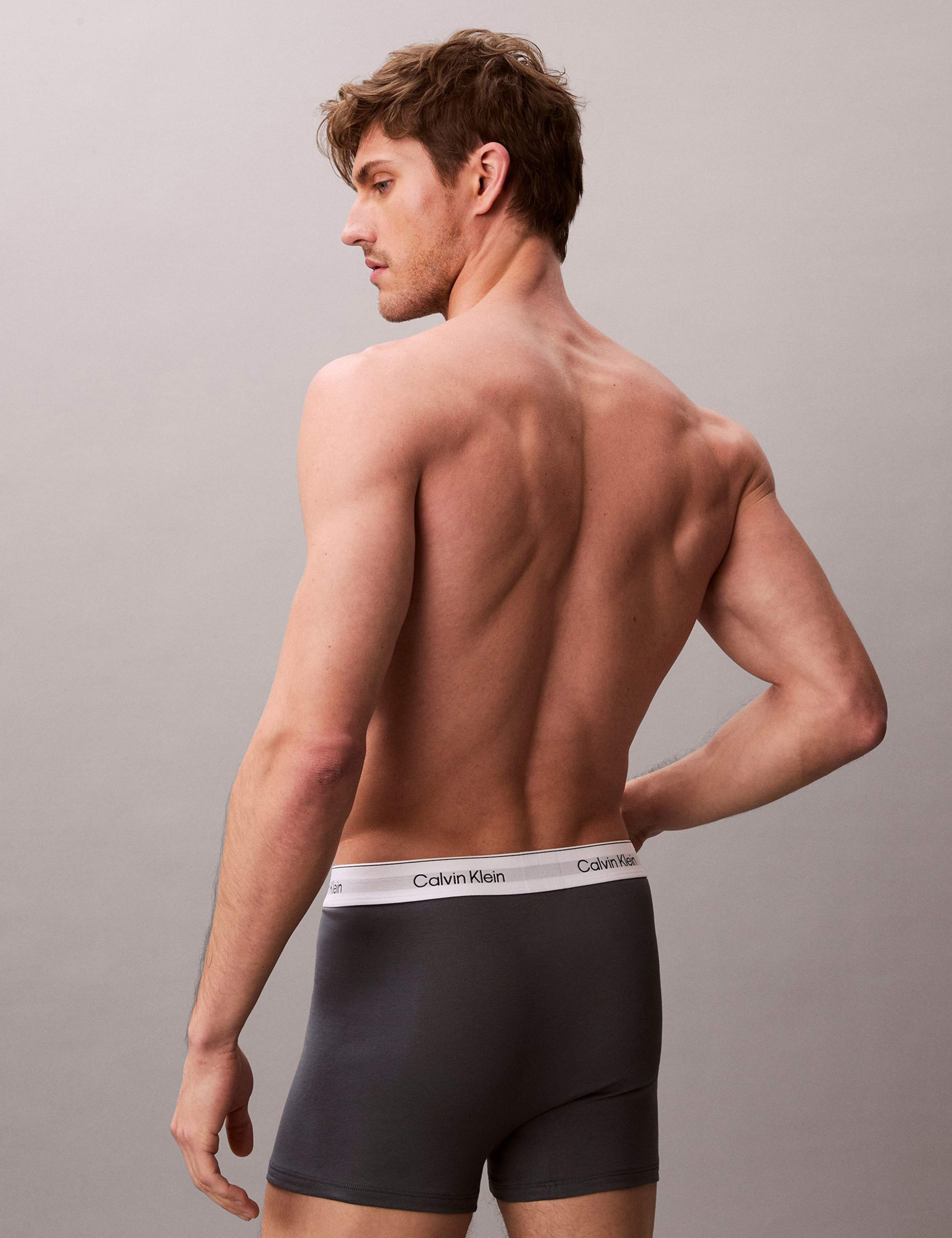 Icon 3 Pack Cotton Stretch Trunks 6 of 7
