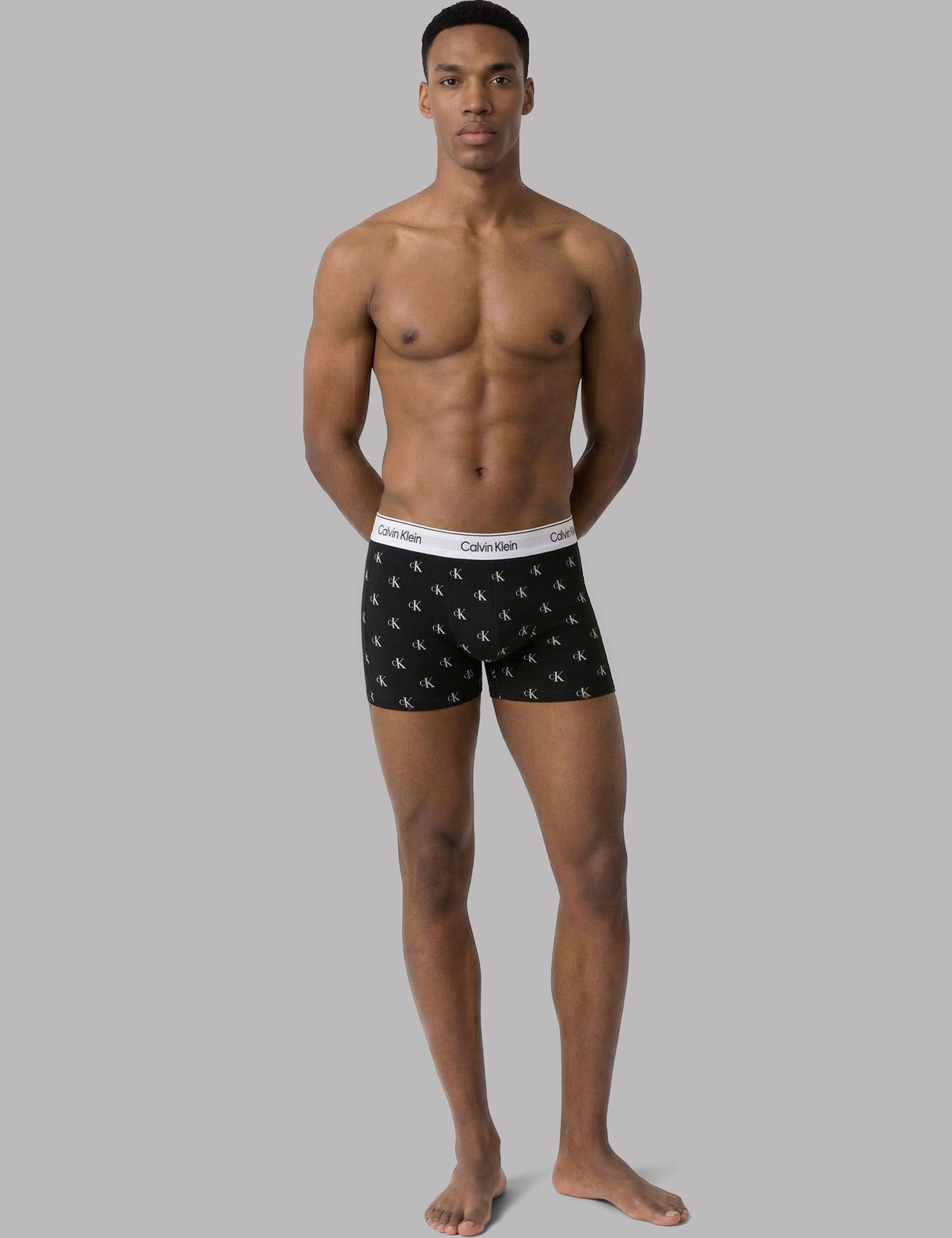 Icon 3 Pack Cotton Stretch Trunks 3 of 4