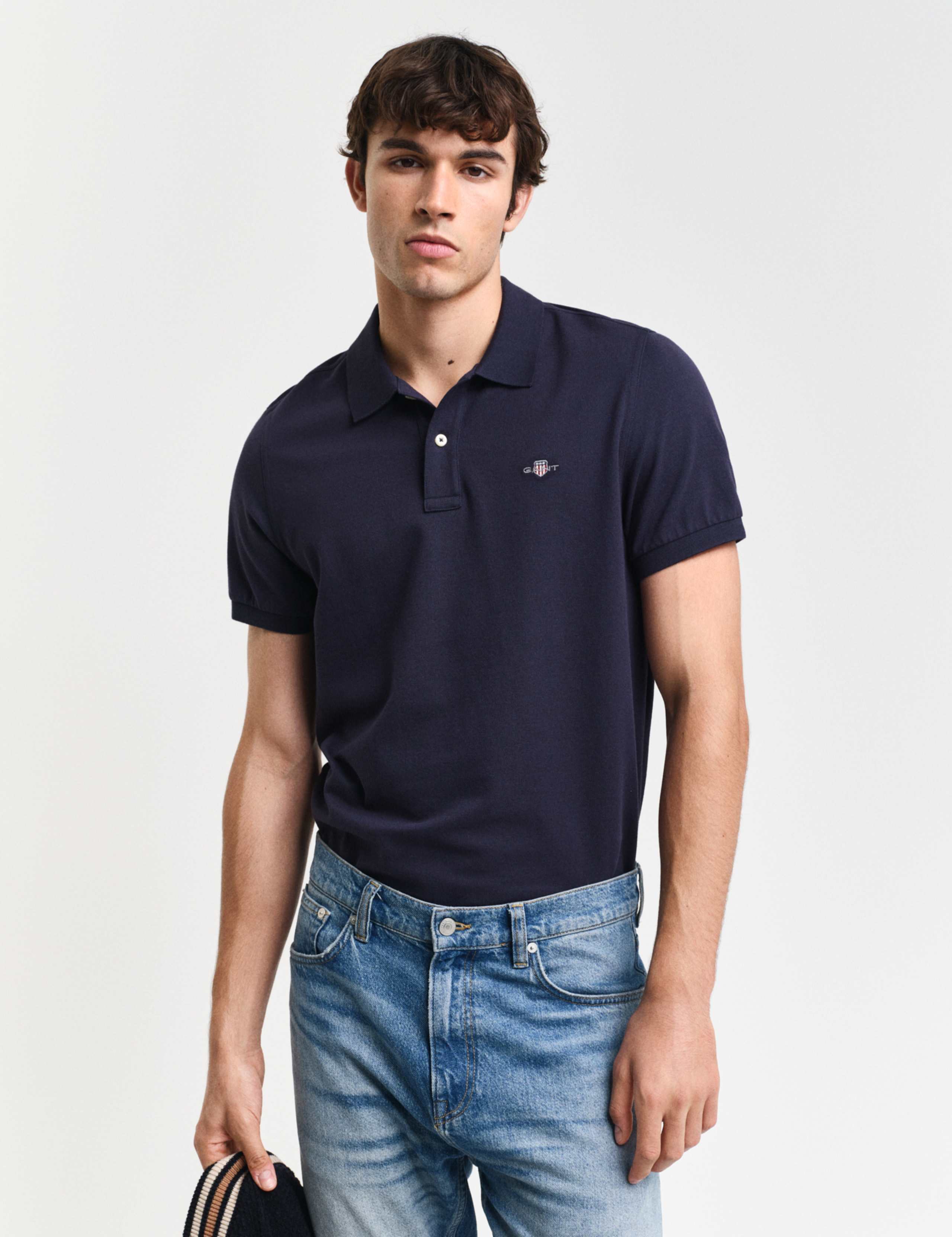 Pure Cotton Piqué Polo Shirt 1 of 4