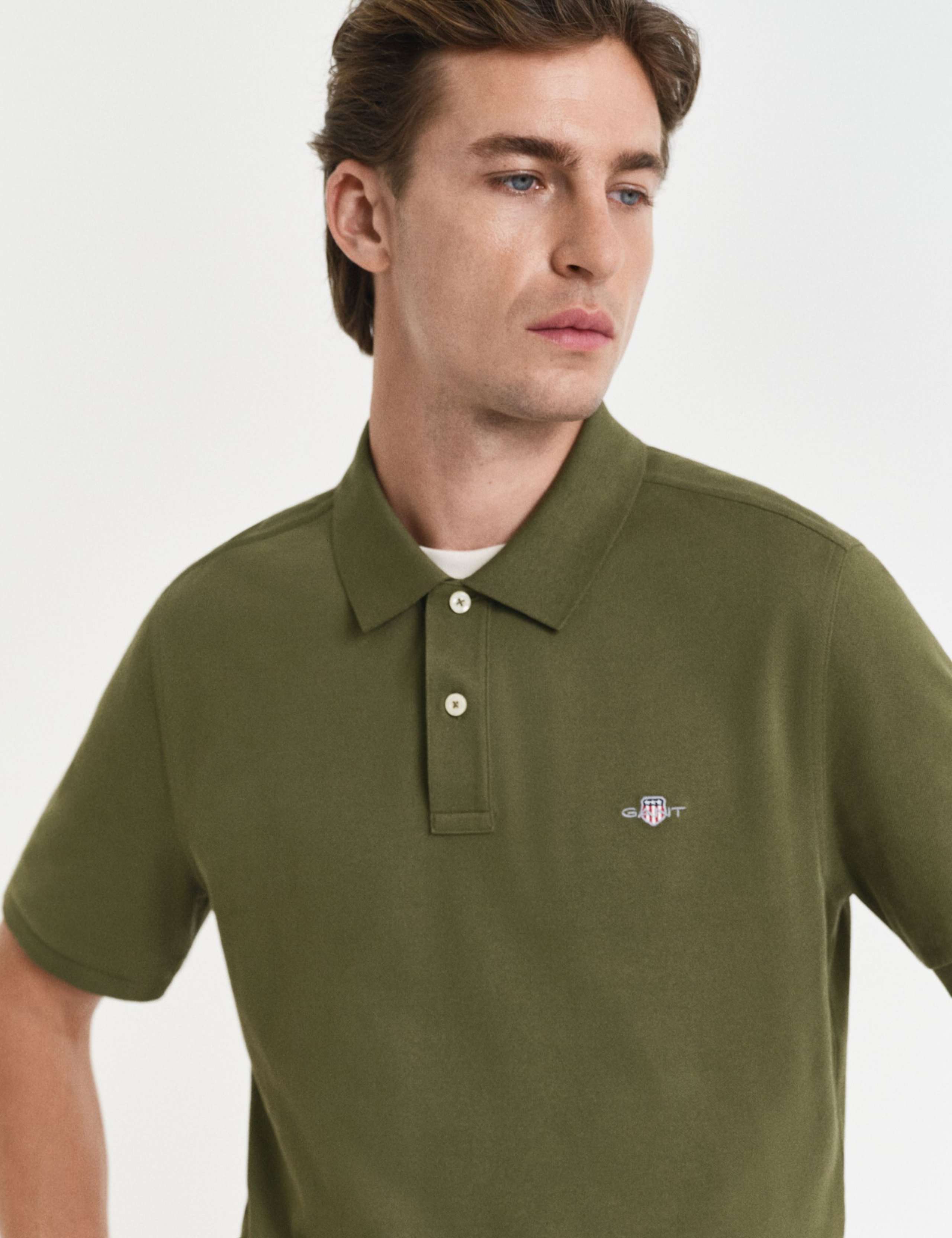 Pure Cotton Piqué Polo Shirt 3 of 4