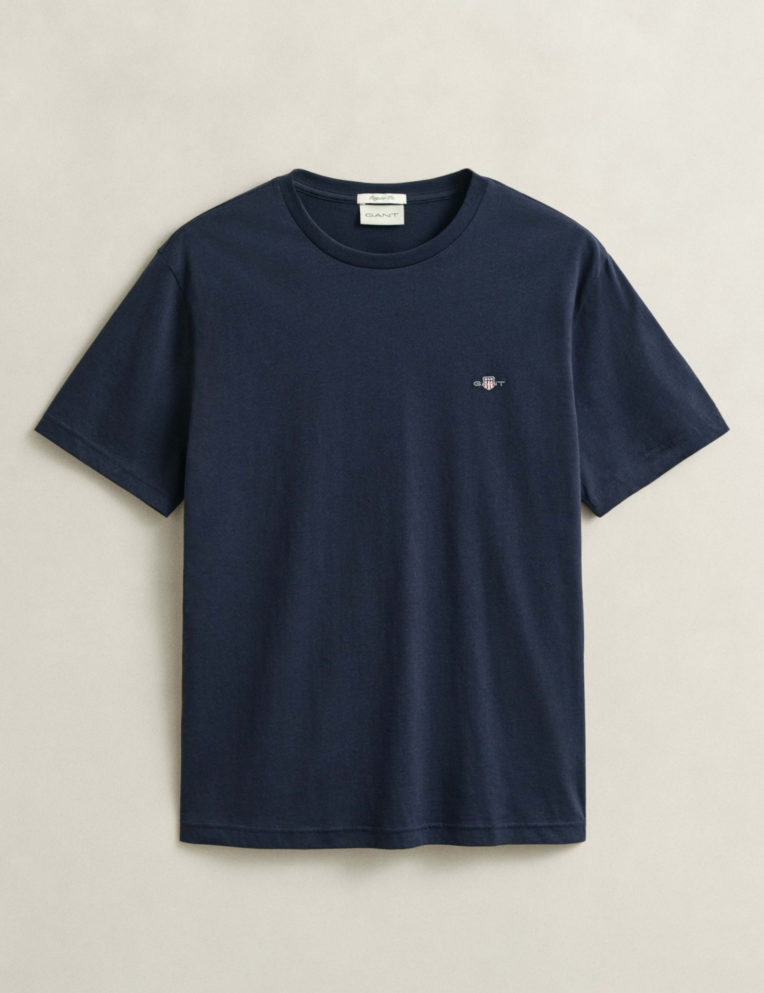 Pure Cotton Crew Neck T-Shirt 4 of 4