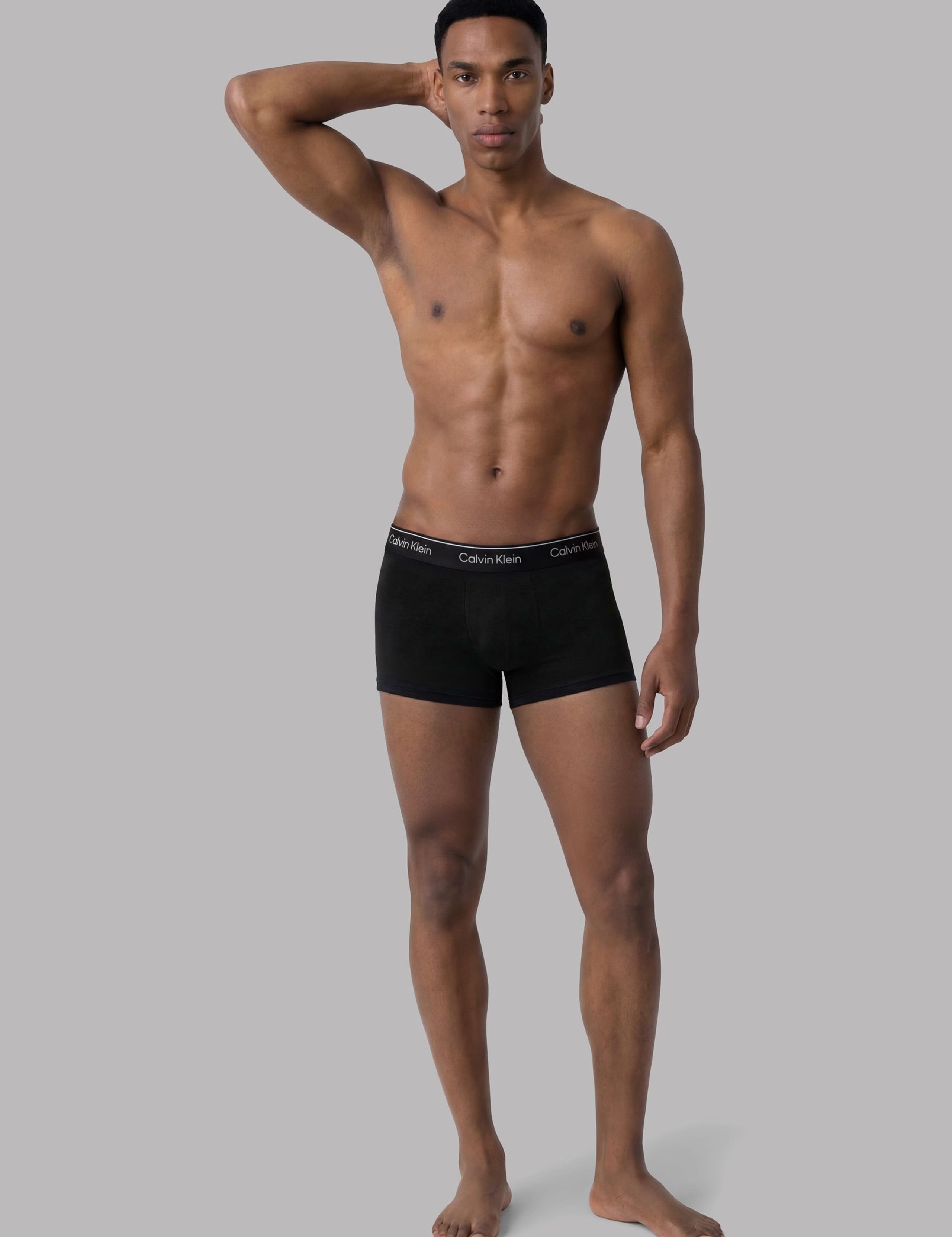 3 Pack Icon Cotton Stretch Trunks 2 of 3