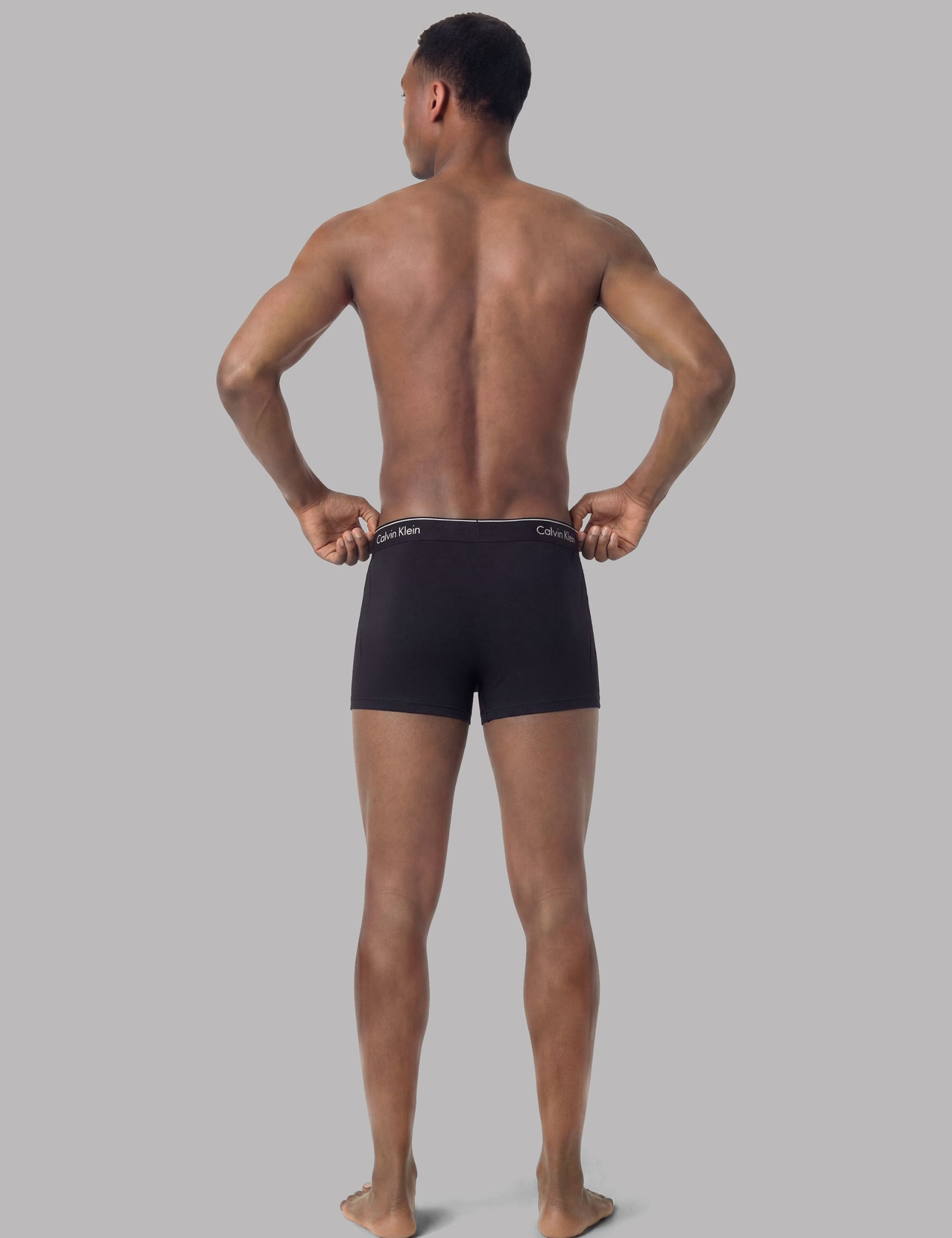 3 Pack Icon Cotton Stretch Trunks 3 of 3