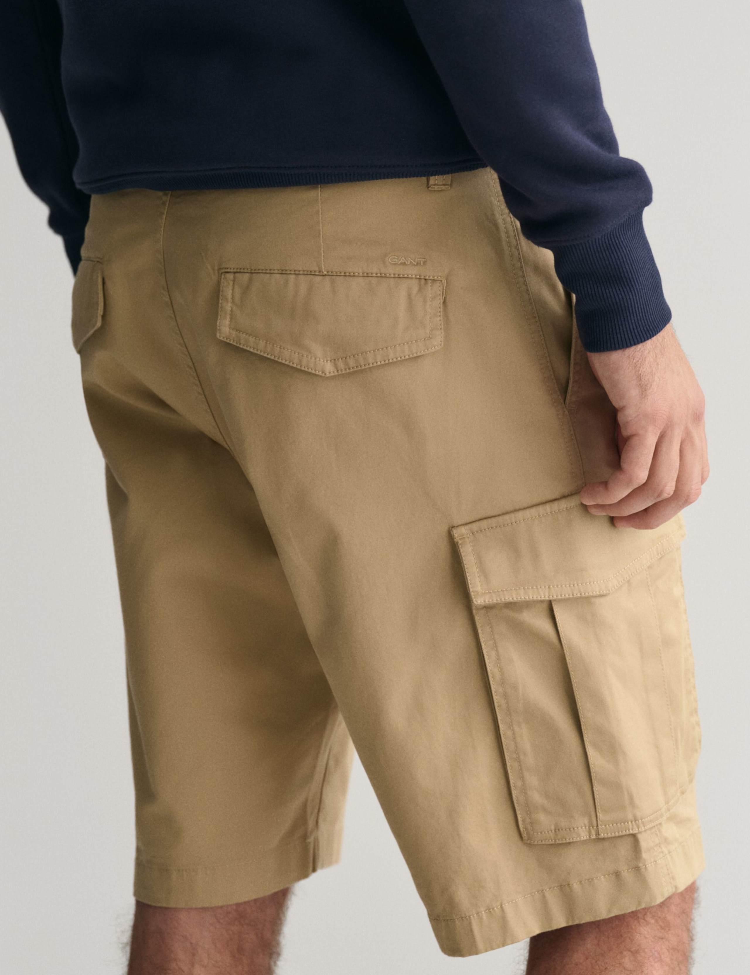 Loose Fit Stretch Cargo Shorts 4 of 5