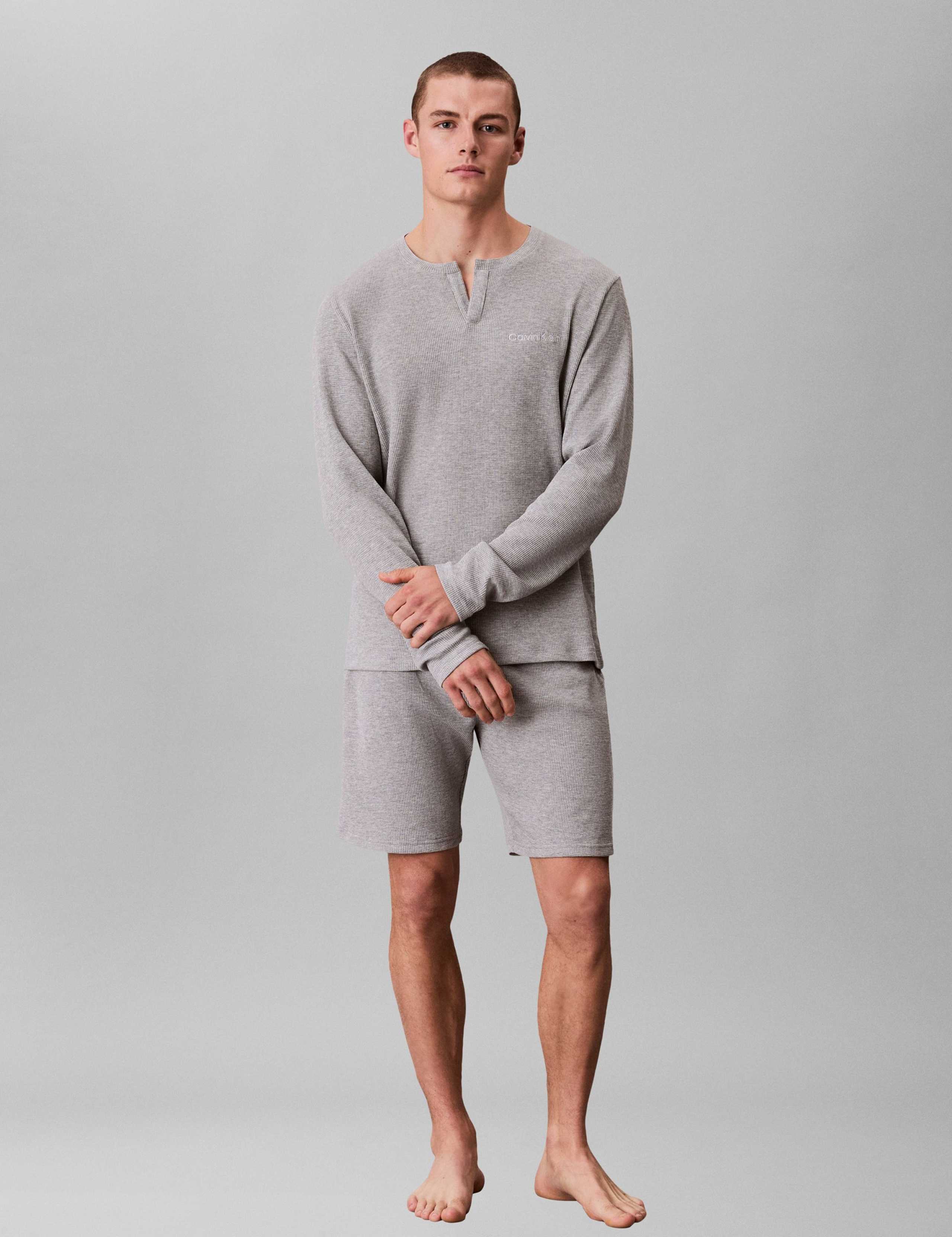 Cotton Rich Waffle Pyjama Shorts 3 of 6