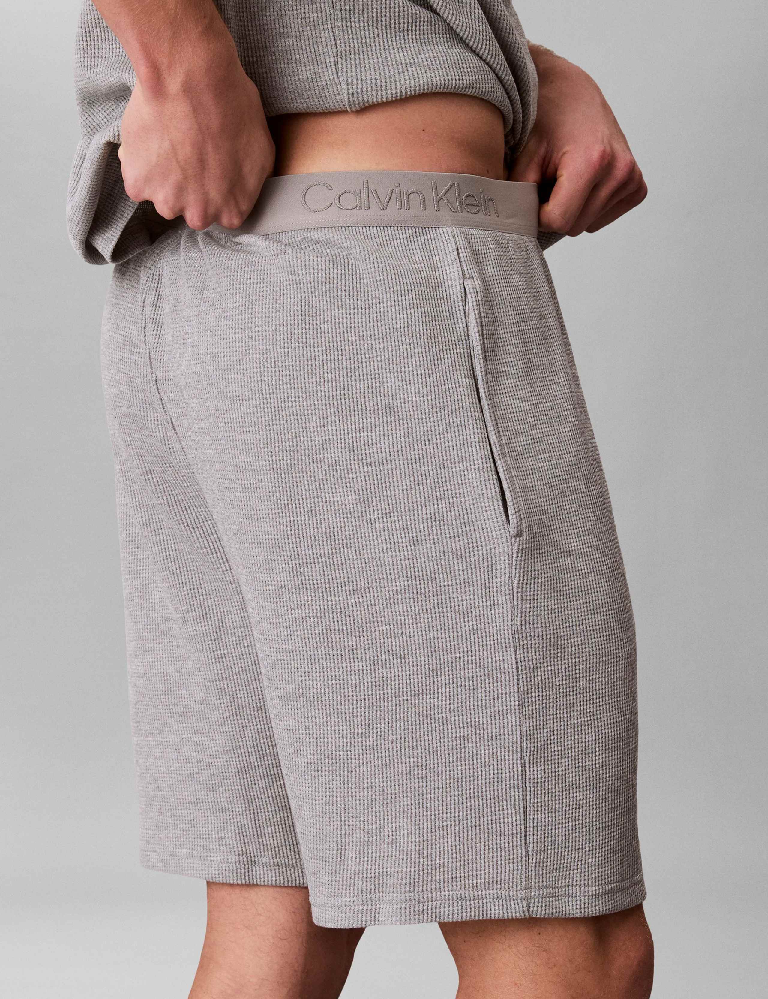 Cotton Rich Waffle Pyjama Shorts 6 of 6