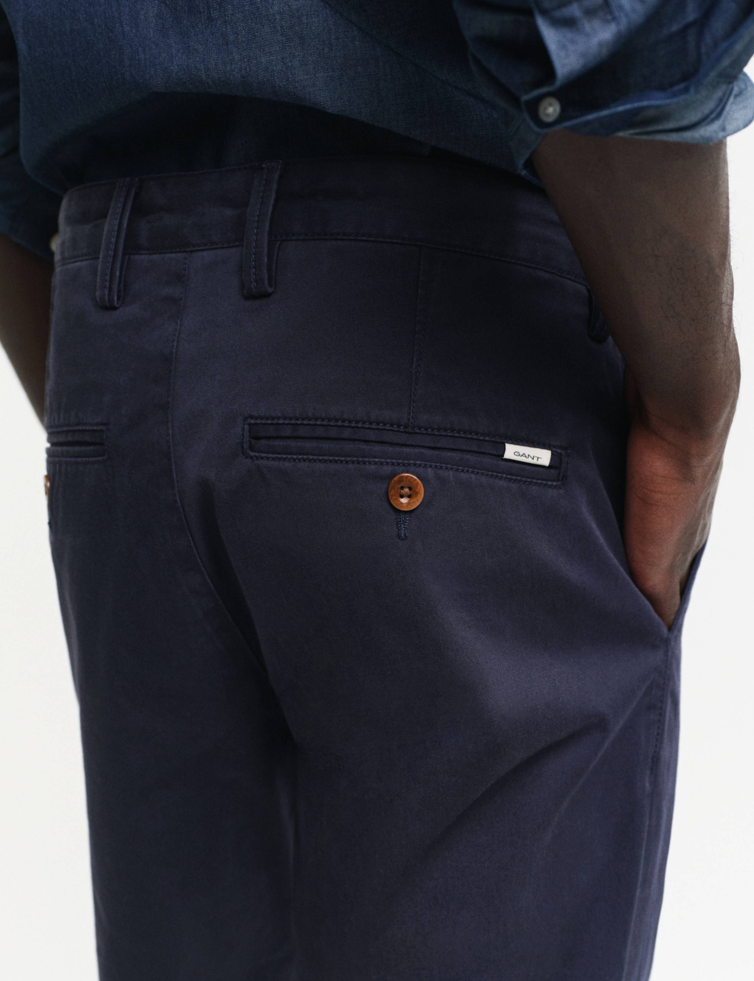 Slim Fit Cotton Rich Chinos 5 of 5