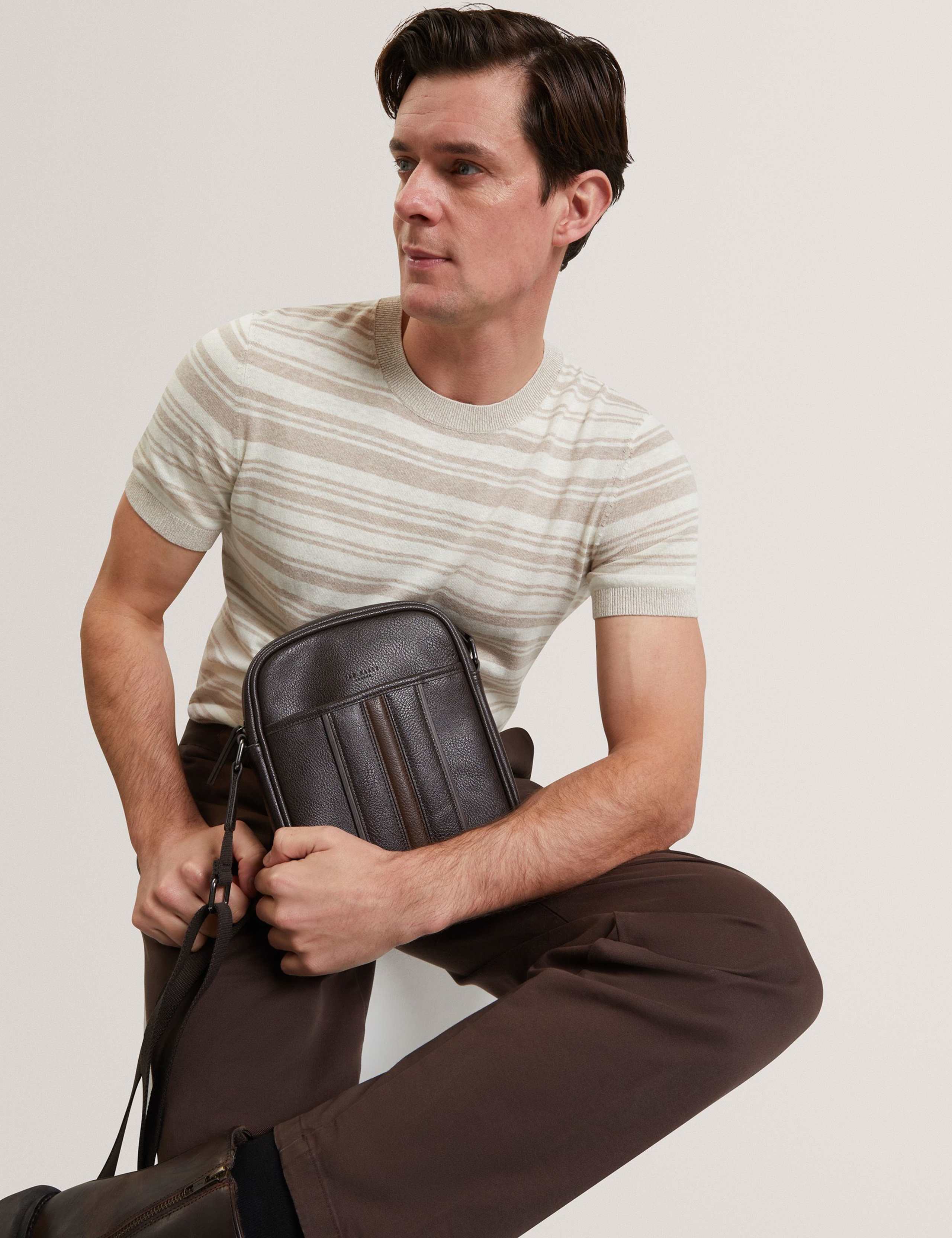 Stripe Cross Body Bag 2 of 5