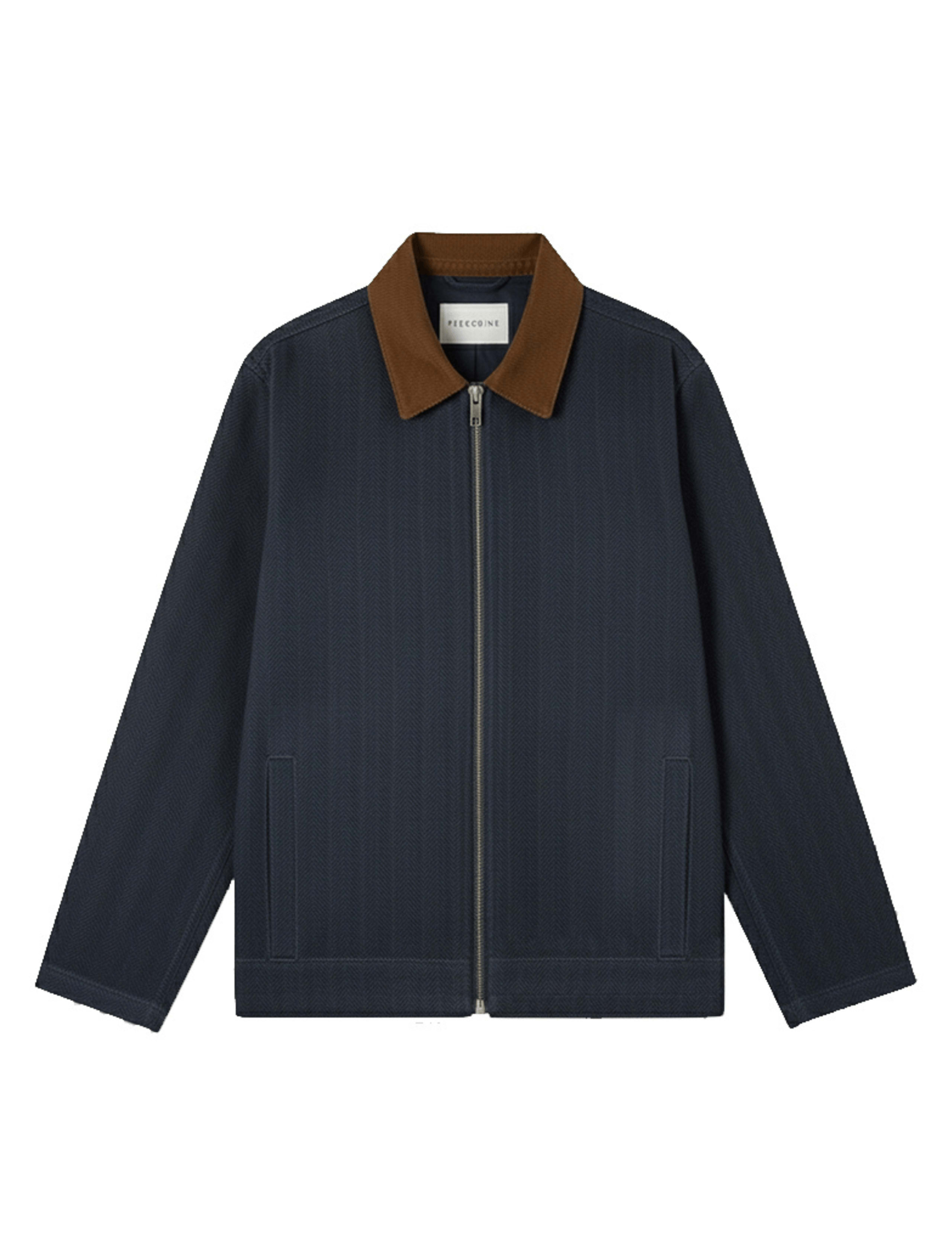 Pure Cotton Herringbone Workwear Jacket 1 of 1