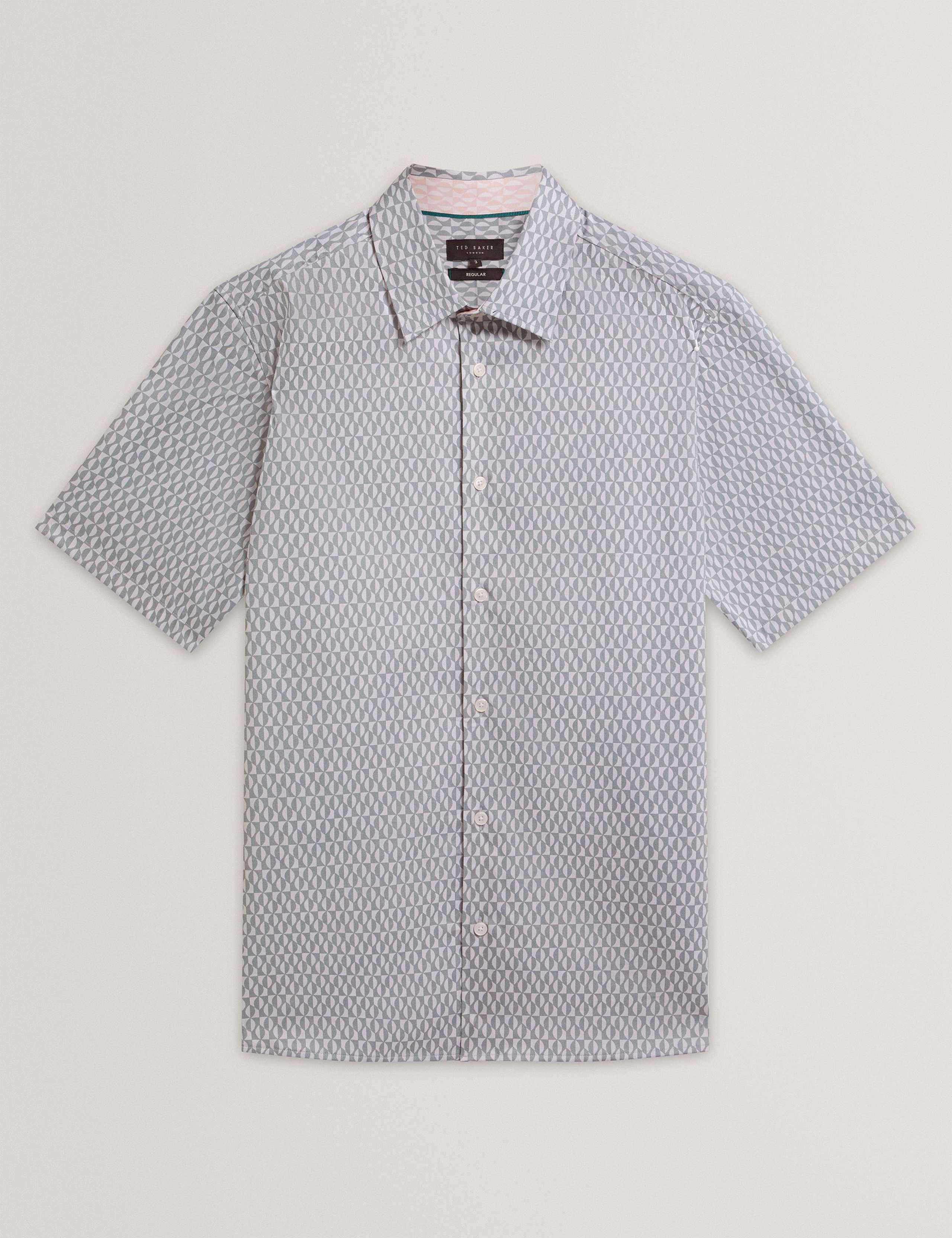 Regular Fit Cotton Rich Short Sleeve Cambay Shirt 2 of 7