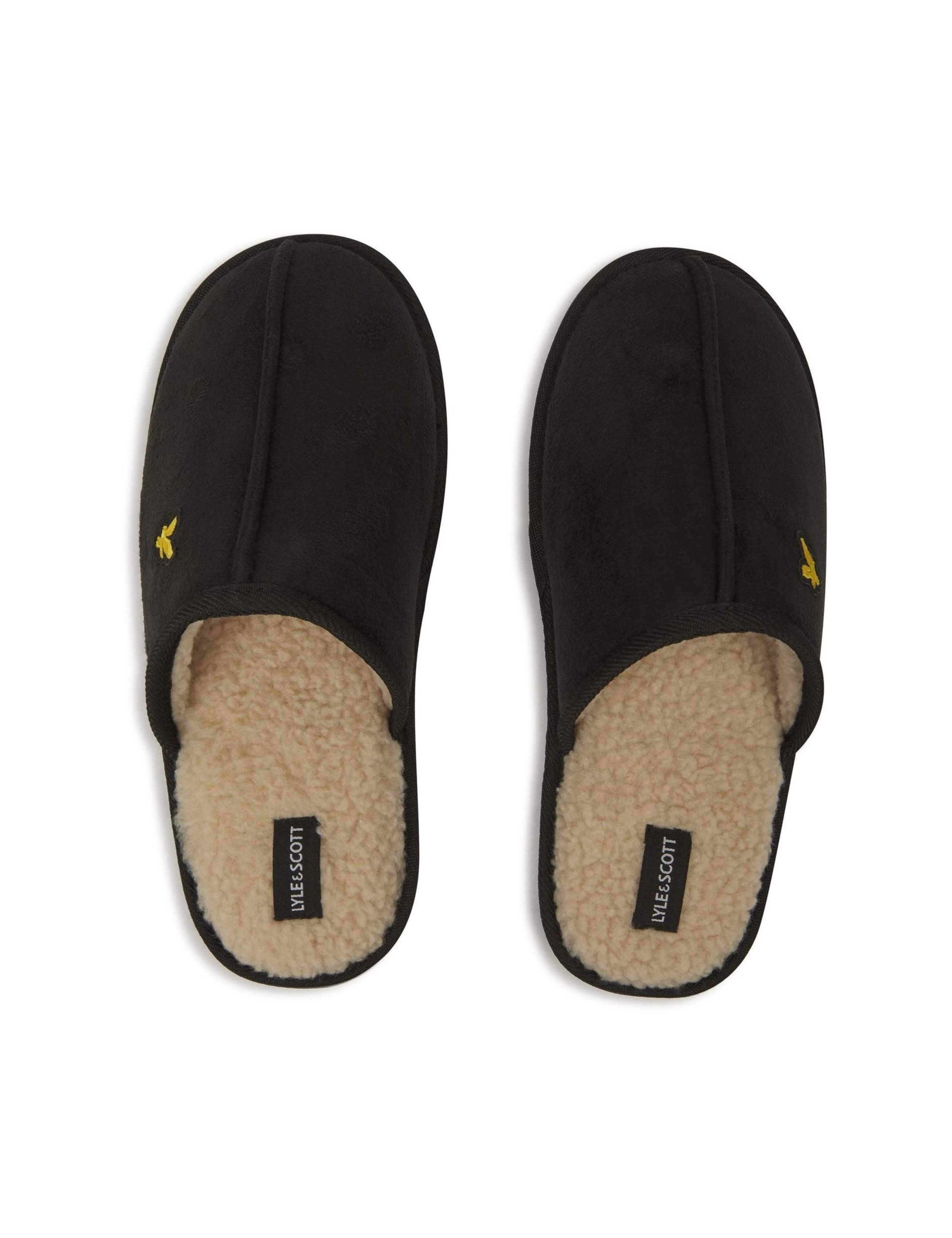 Faux Suede Mule Slippers 3 of 4