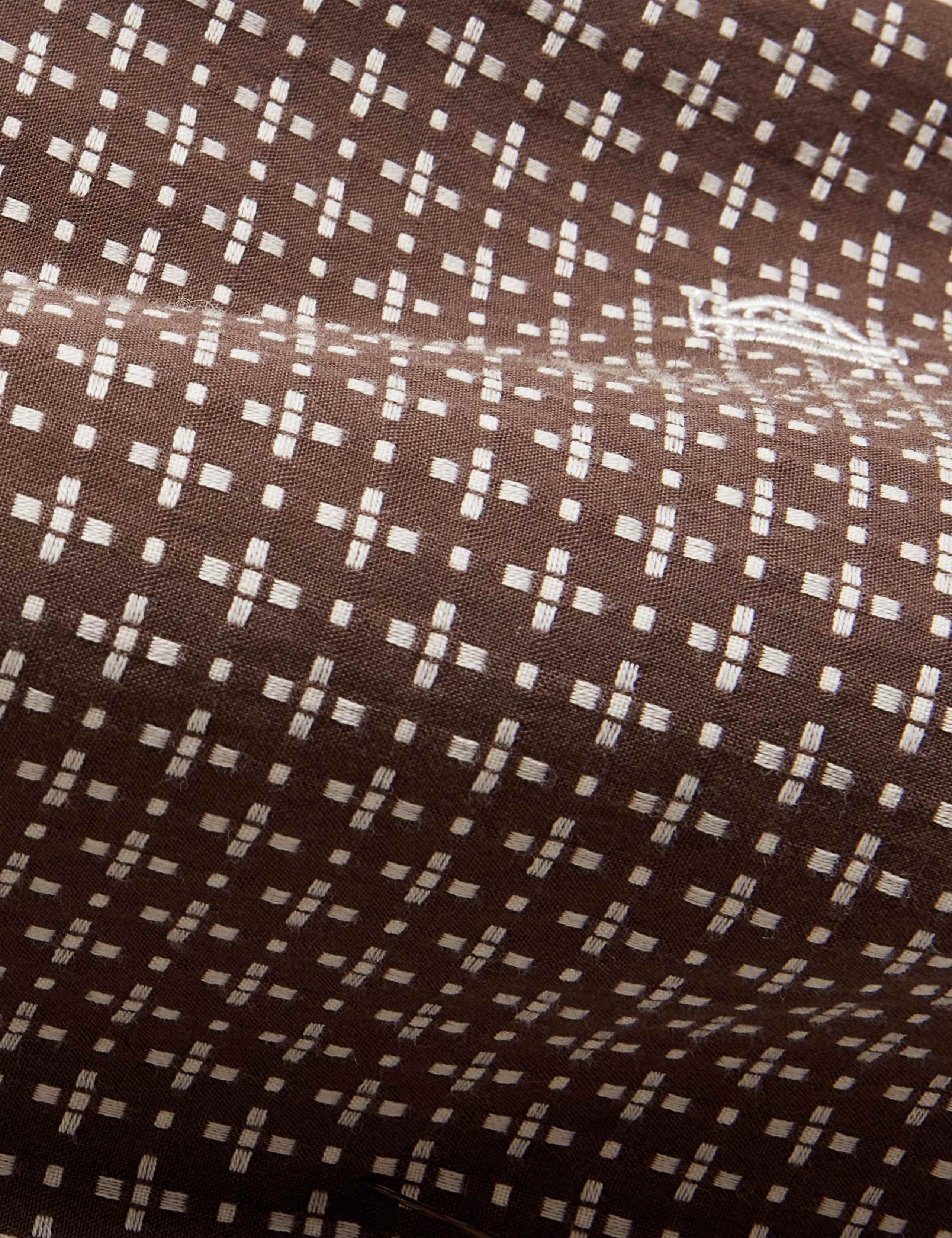 Relaxed Fit Pure Cotton Geometric Shirt 6 of 6