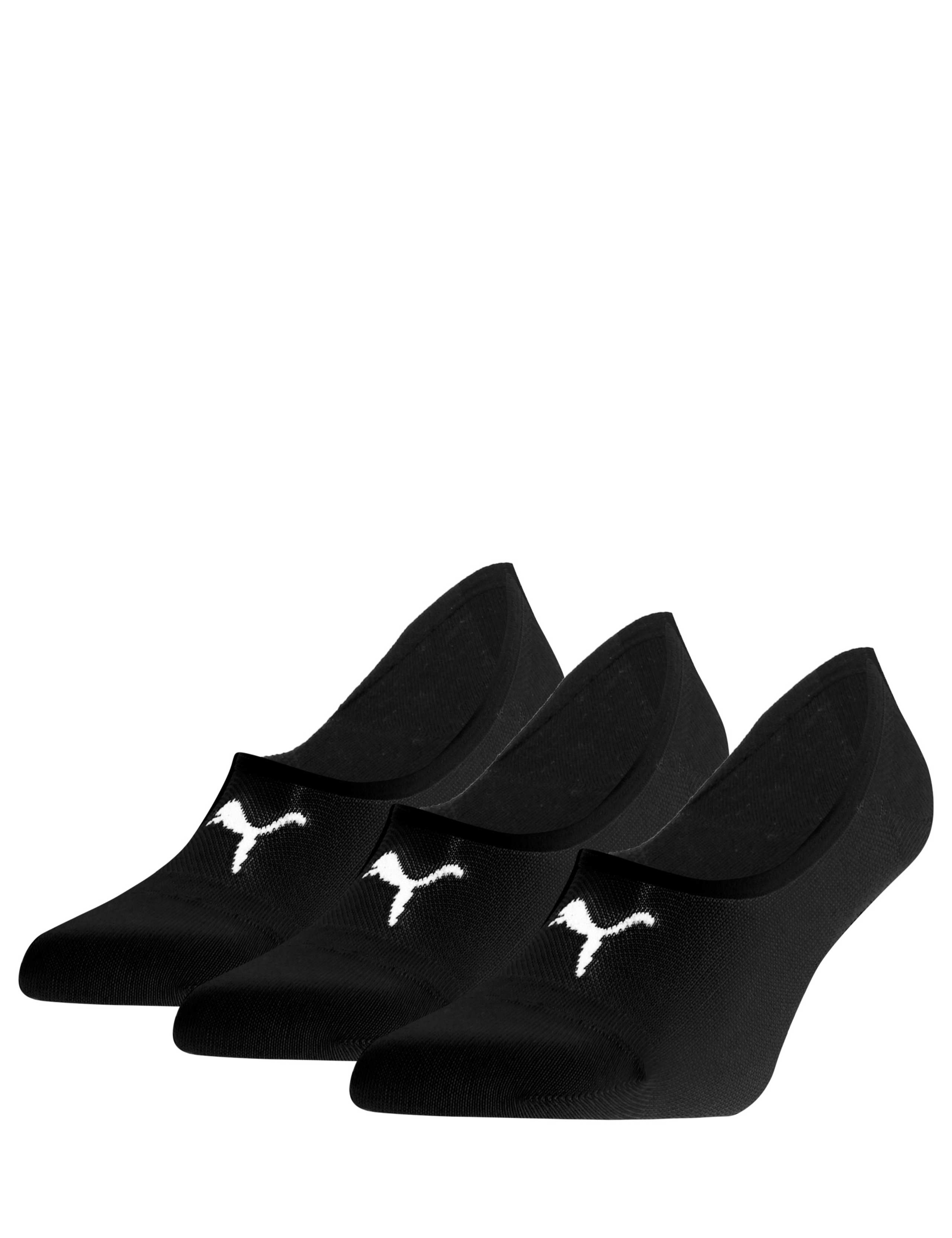 3 Pack Footie Cotton Rich Trainer Socks 1 of 2