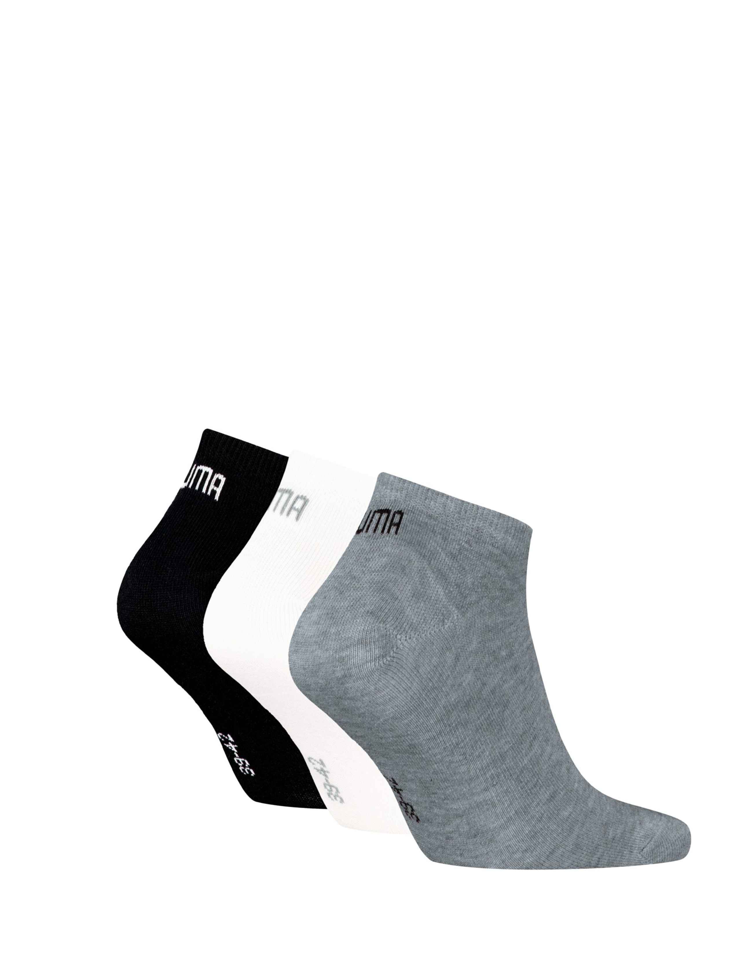 3pk Assorted Cotton Rich Trainer Socks 2 of 2