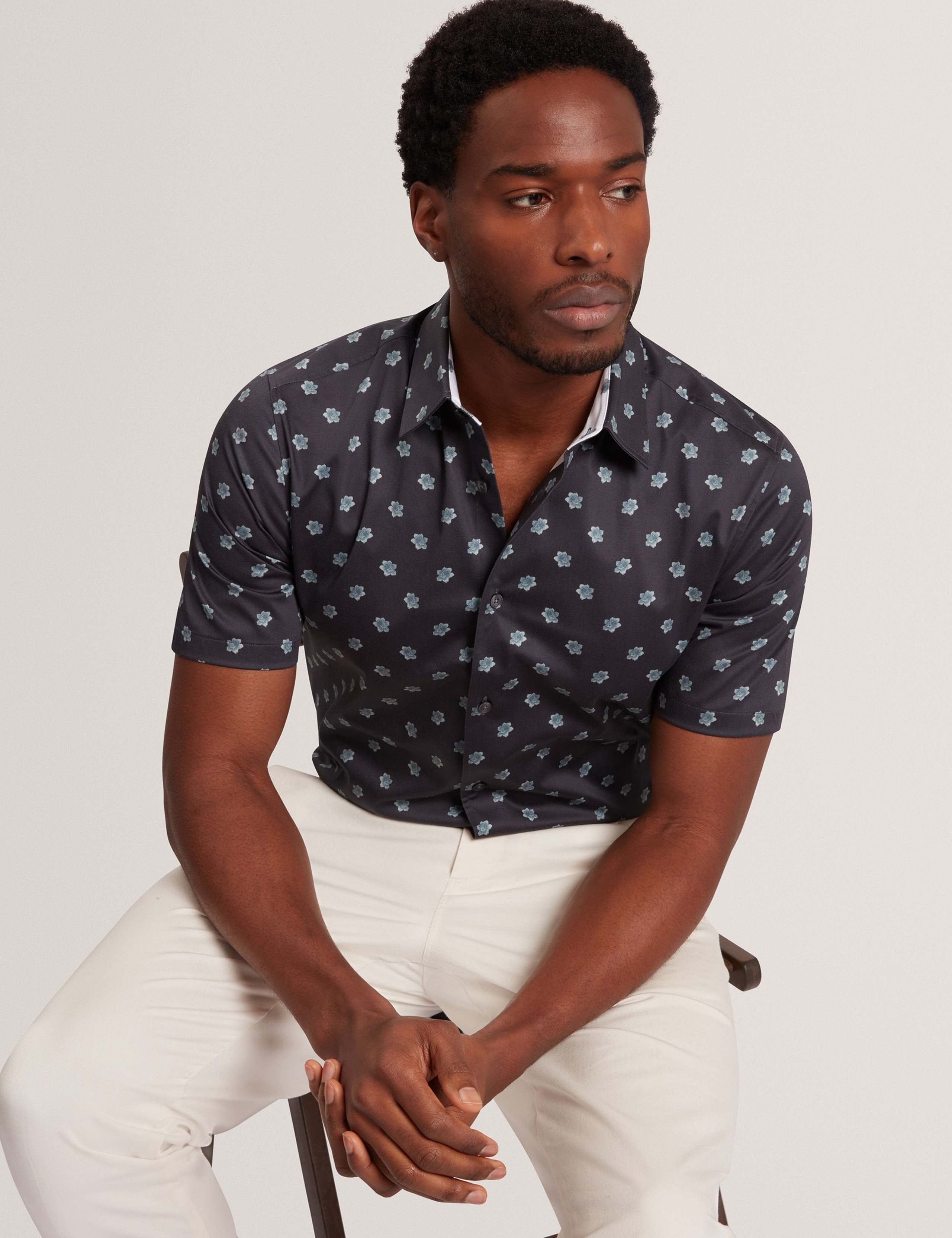 Cotton Rich Printed Shirt 2 of 7