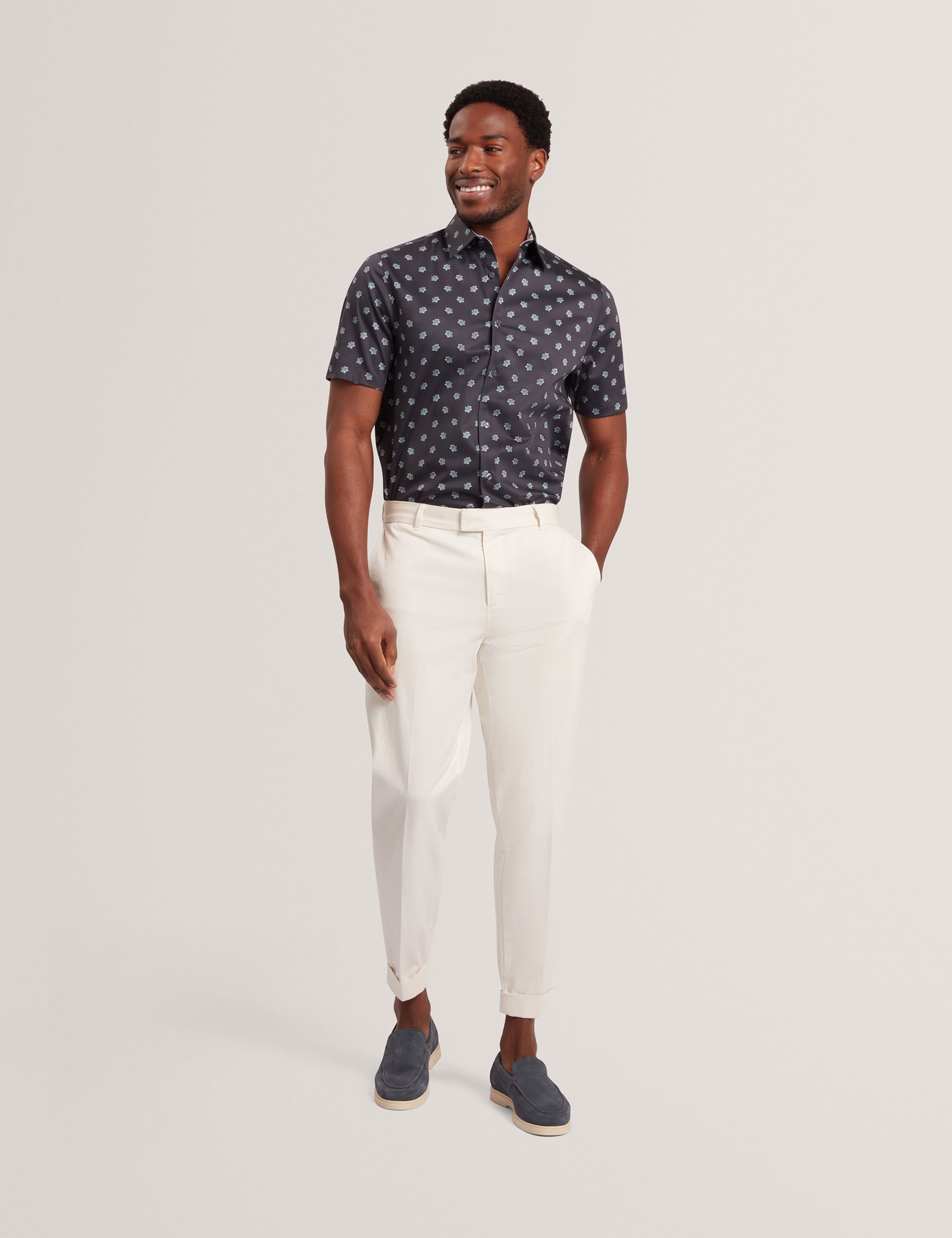 Cotton Rich Printed Shirt 4 of 7