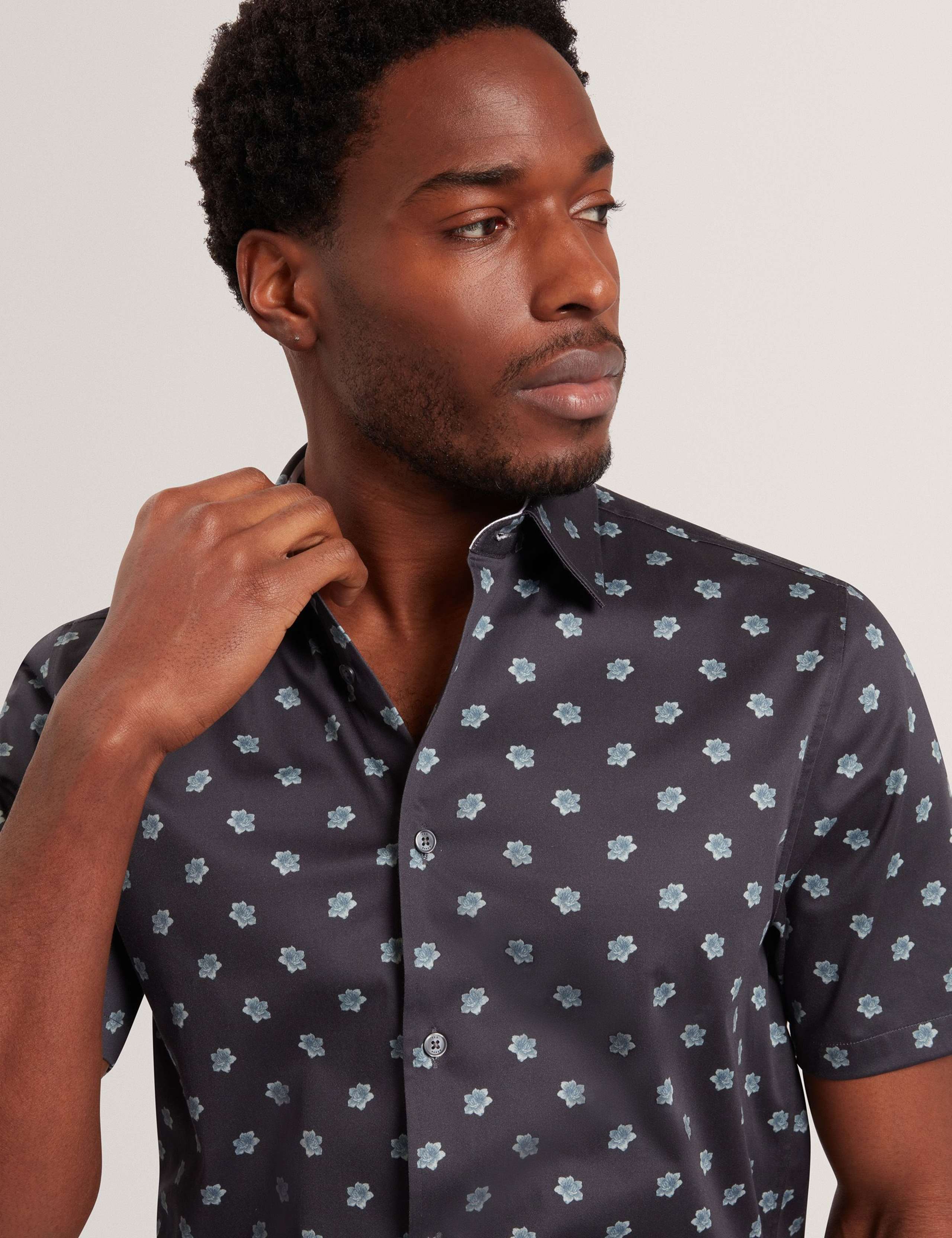 Cotton Rich Printed Shirt 5 of 7