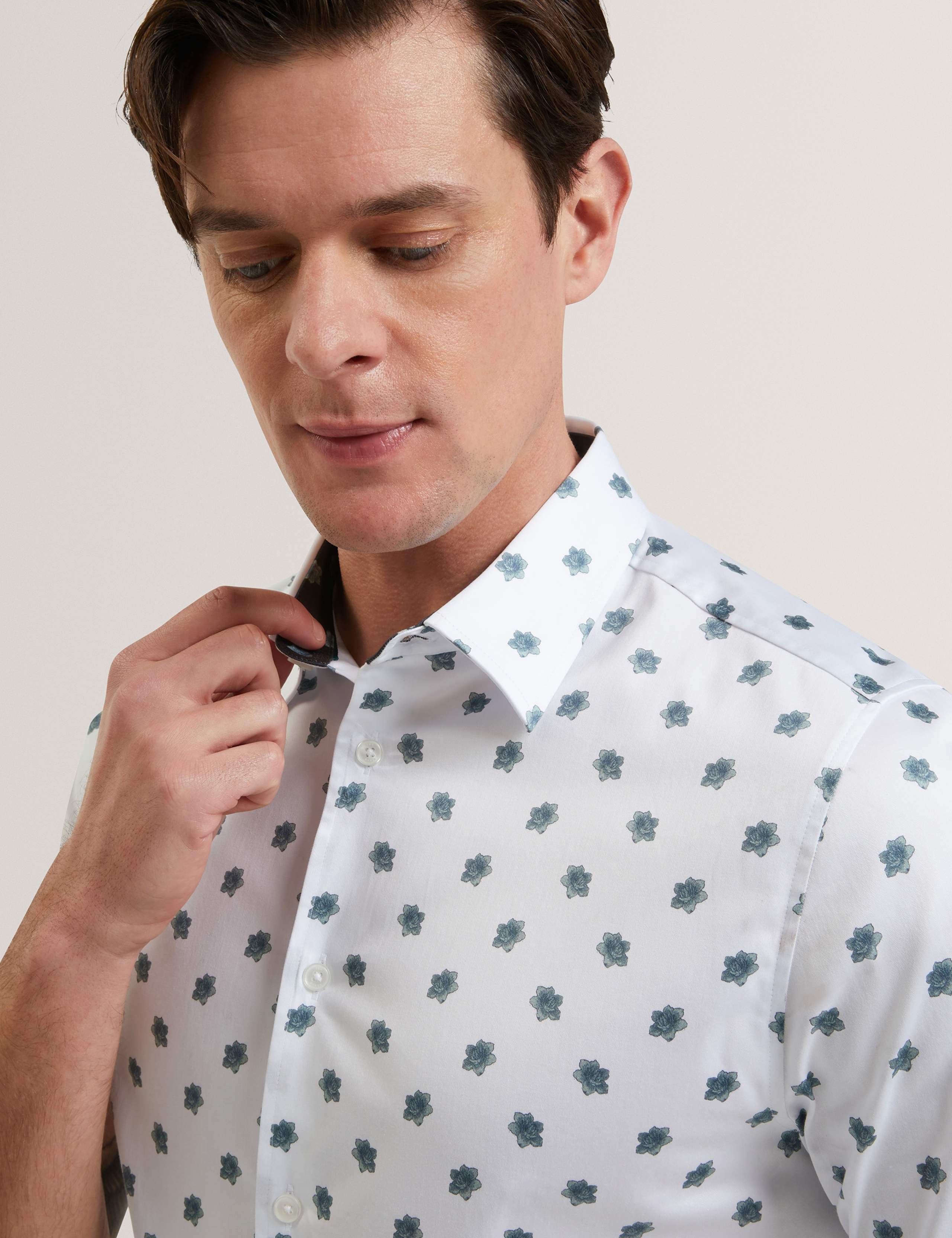 Cotton Rich Printed Shirt 4 of 7