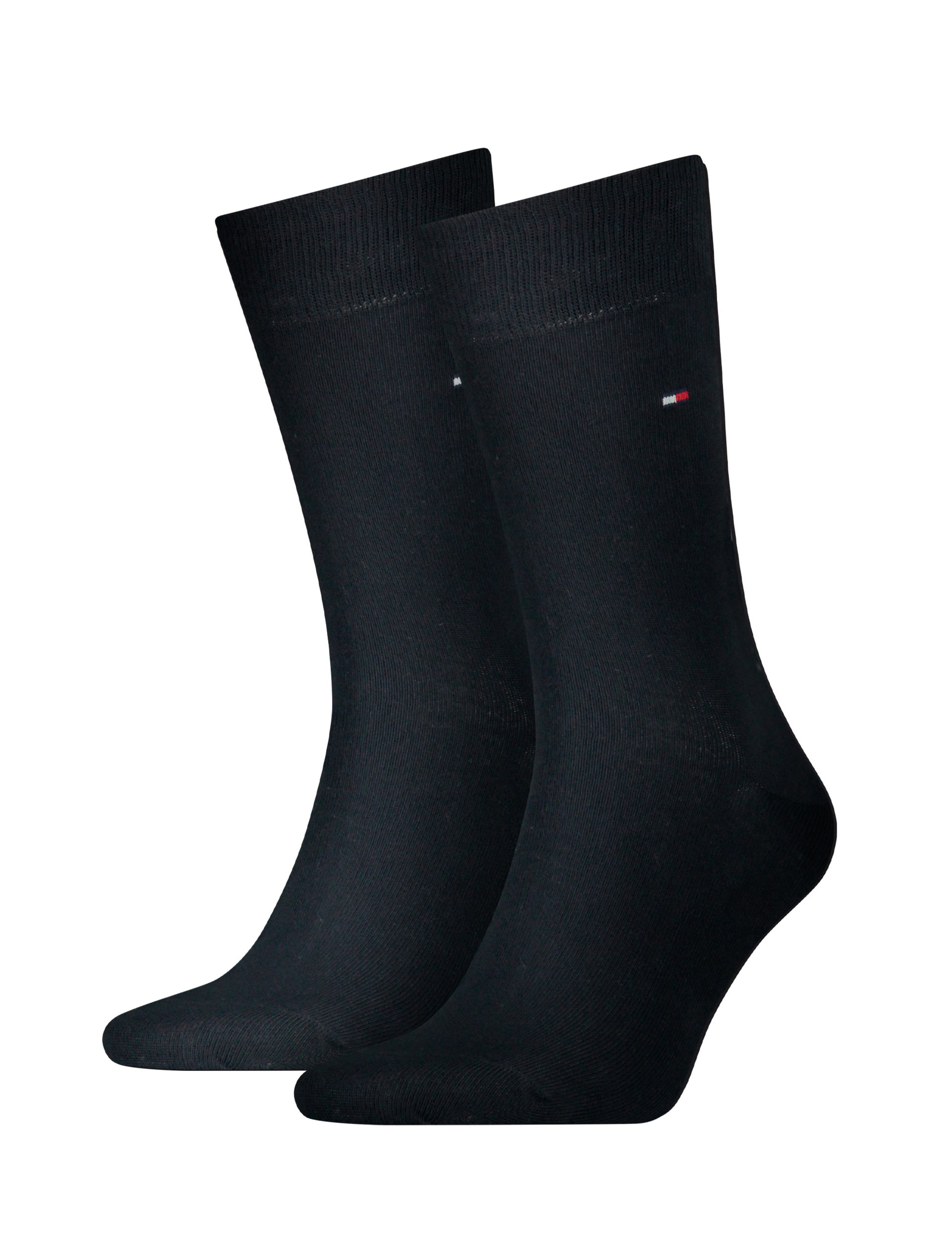 2 Pack Embroidered Logo Cotton Rich Socks 1 of 1