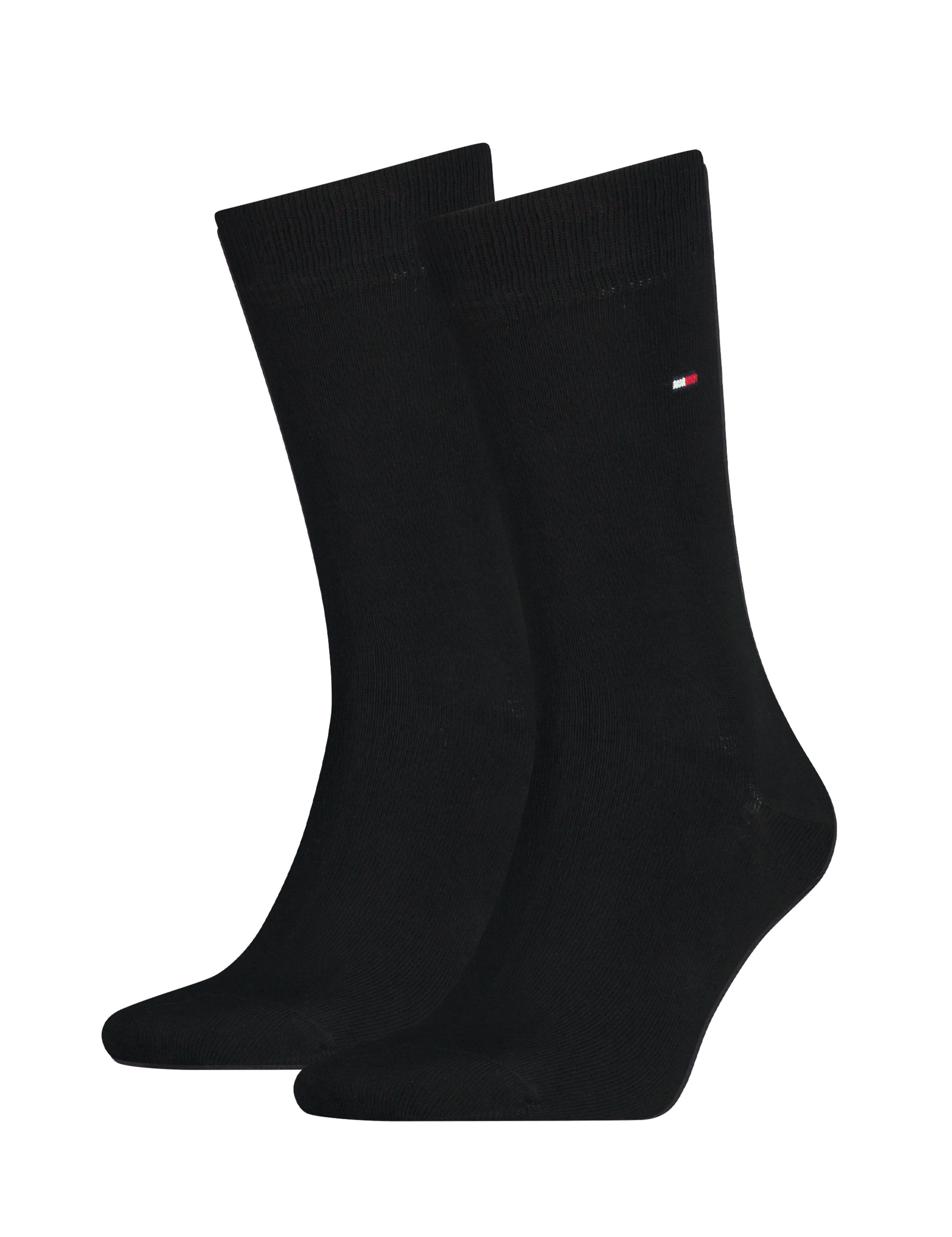 2 Pack Embroidered Logo Cotton Rich Socks 1 of 1