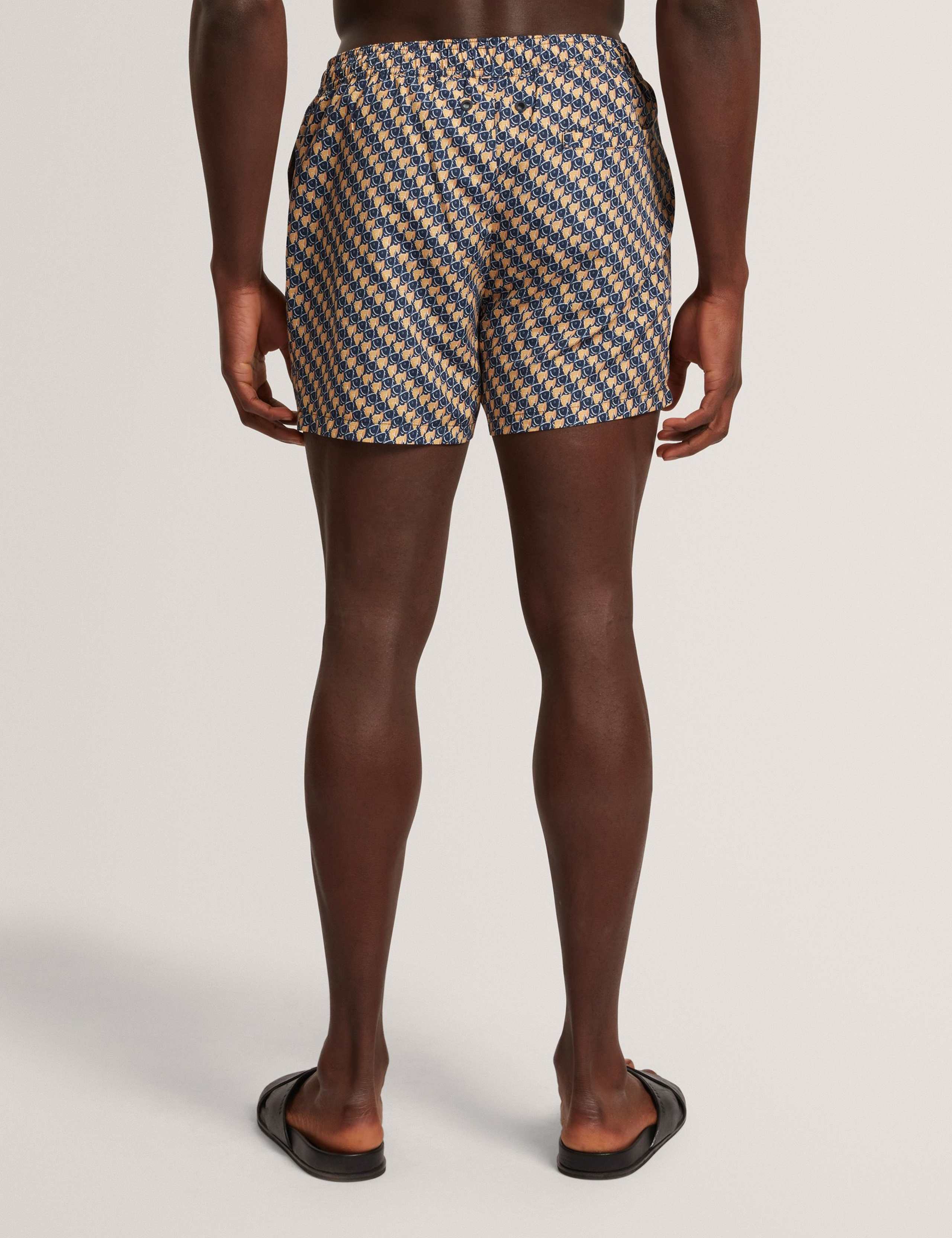 Geometric Print Swim Shorts 4 of 7