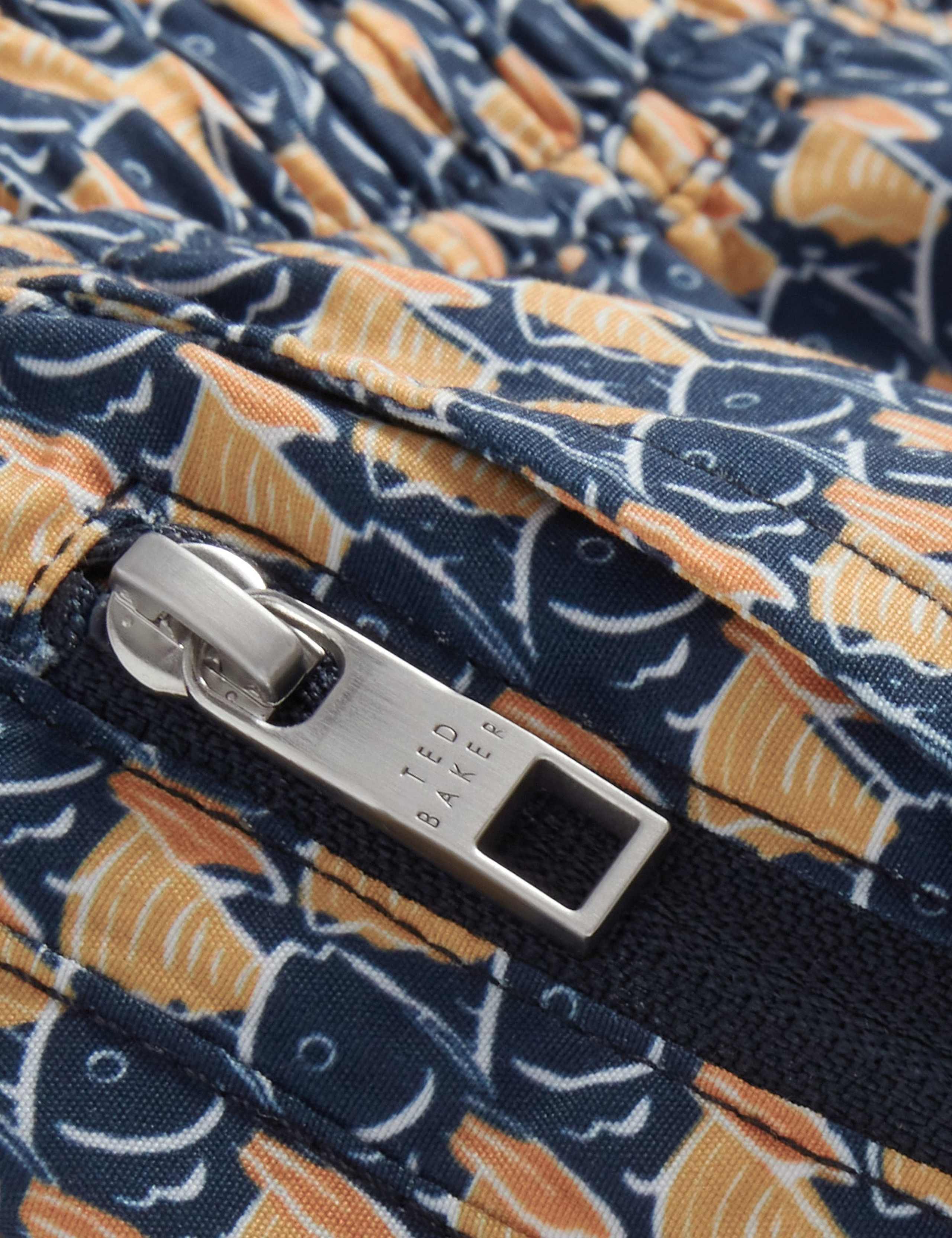 Geometric Print Swim Shorts 6 of 7