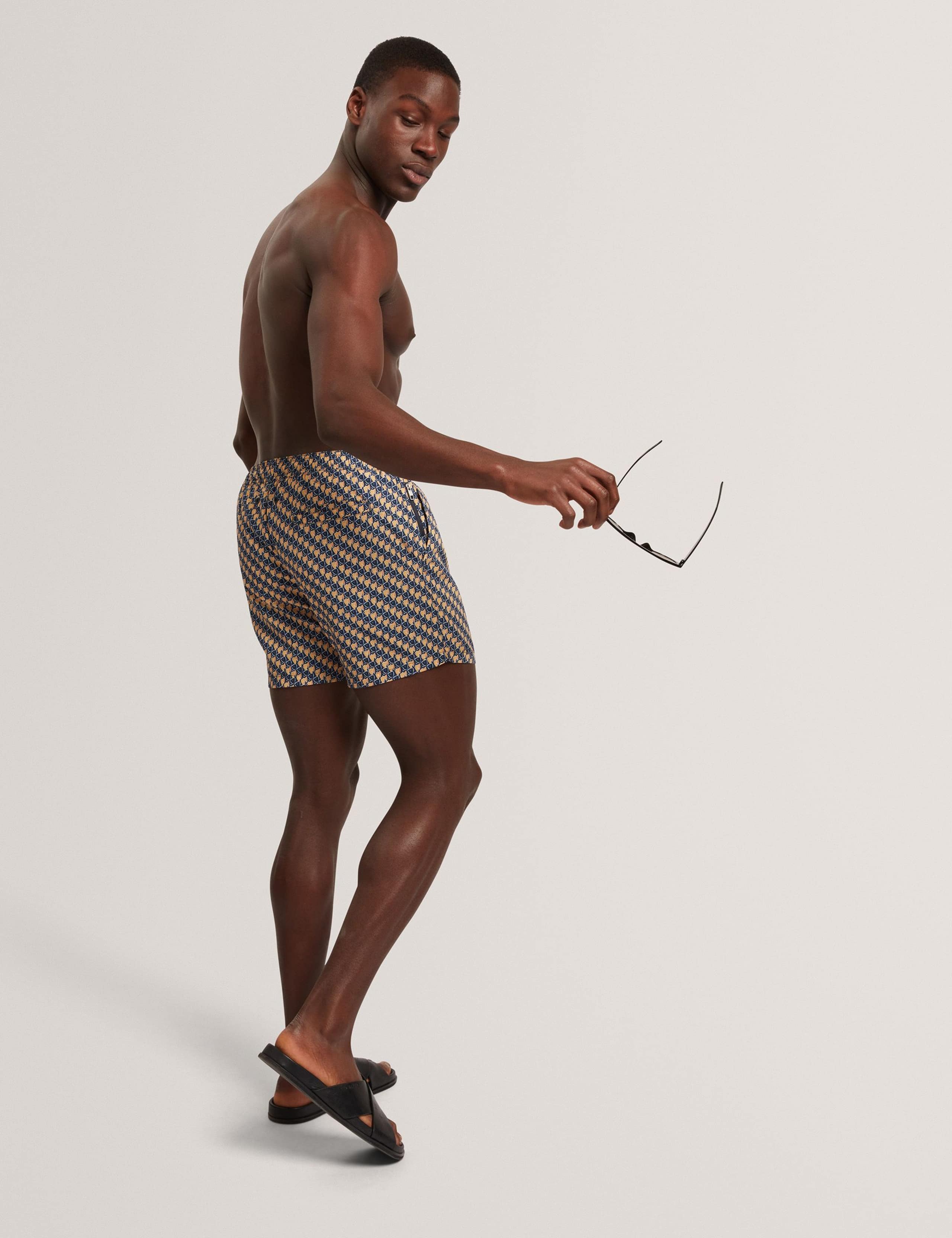 Geometric Print Swim Shorts 7 of 7