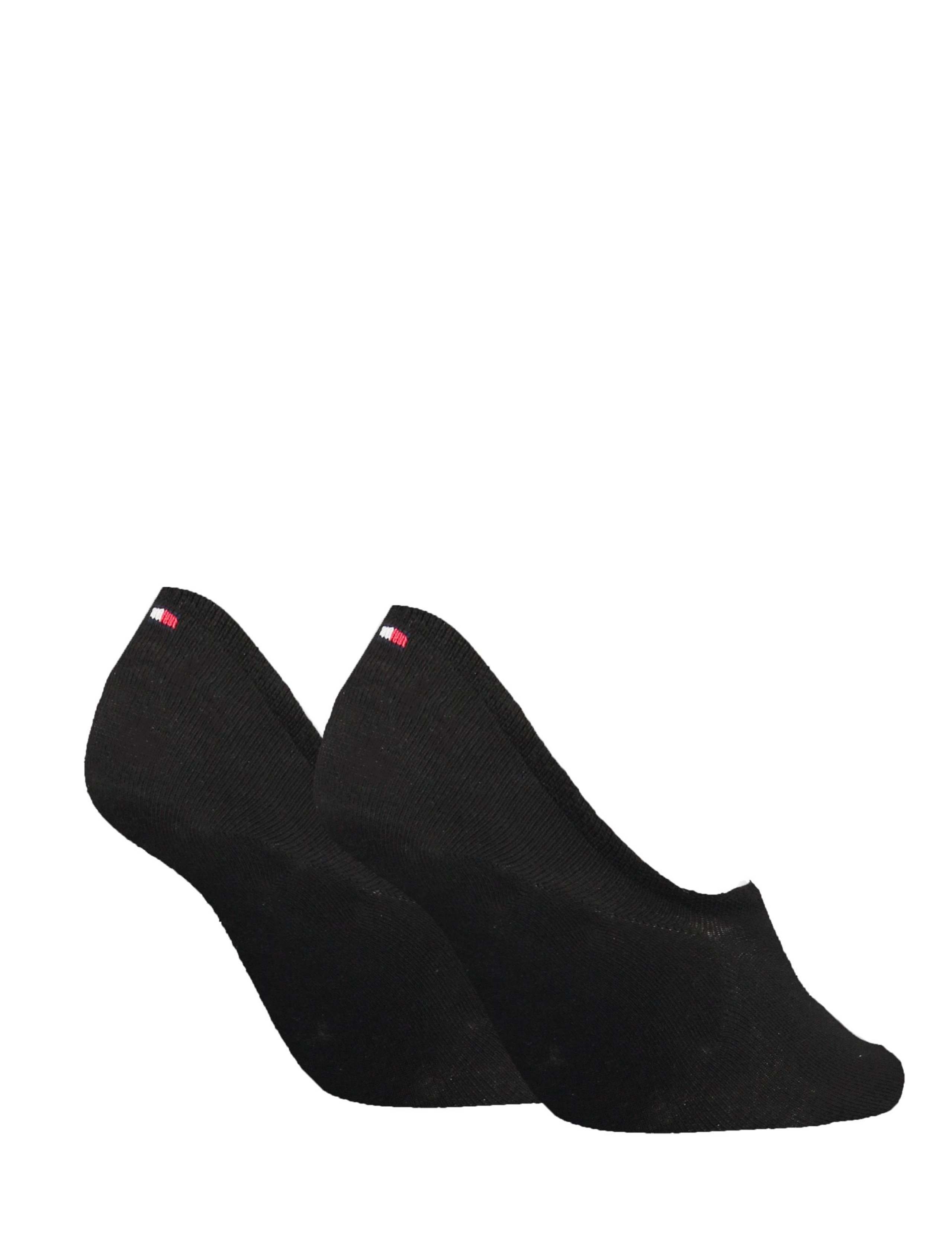 2pk Cotton Rich Flag Logo Footsies 2 of 2