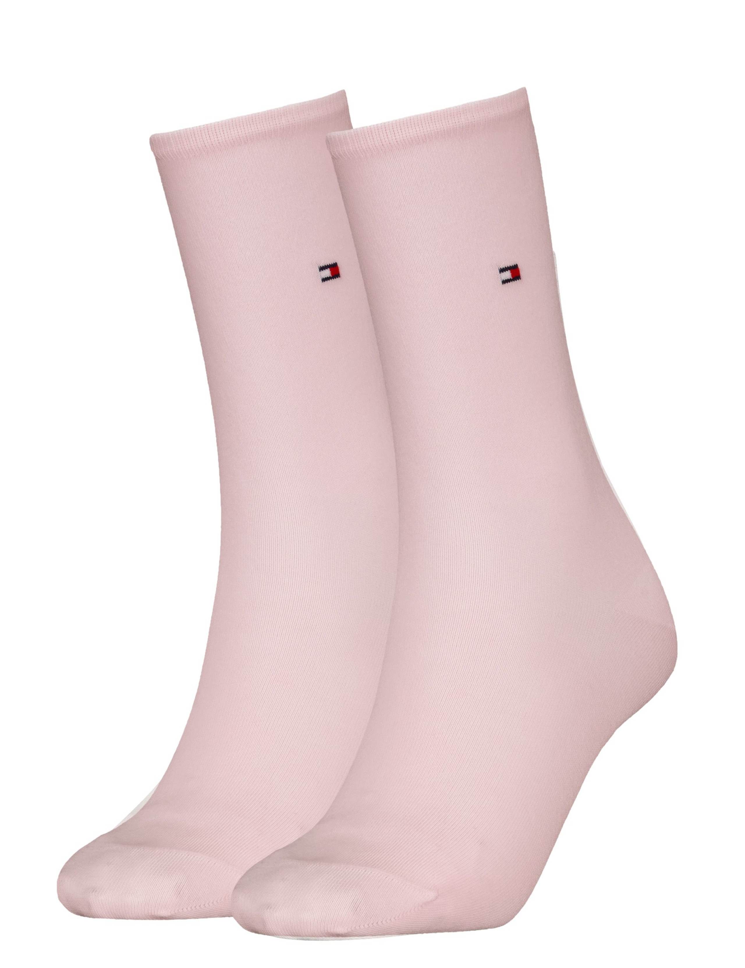 2pk Casual Cotton Rich Ankle High Socks 1 of 2