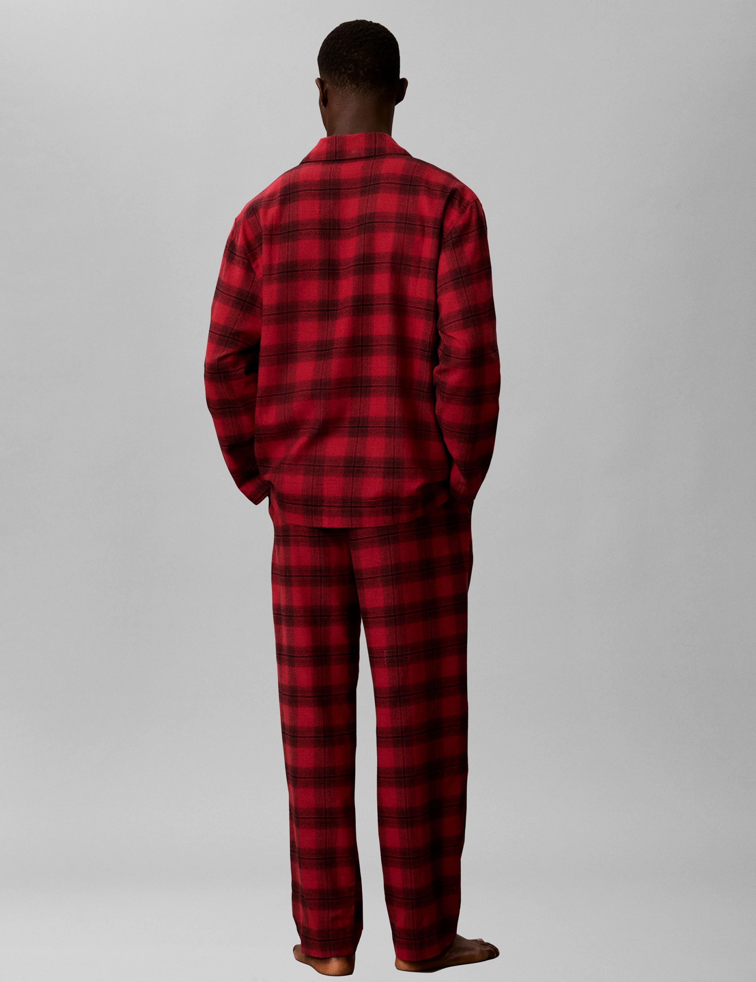 Pure Cotton Checked Pyjama Bottoms 4 of 6