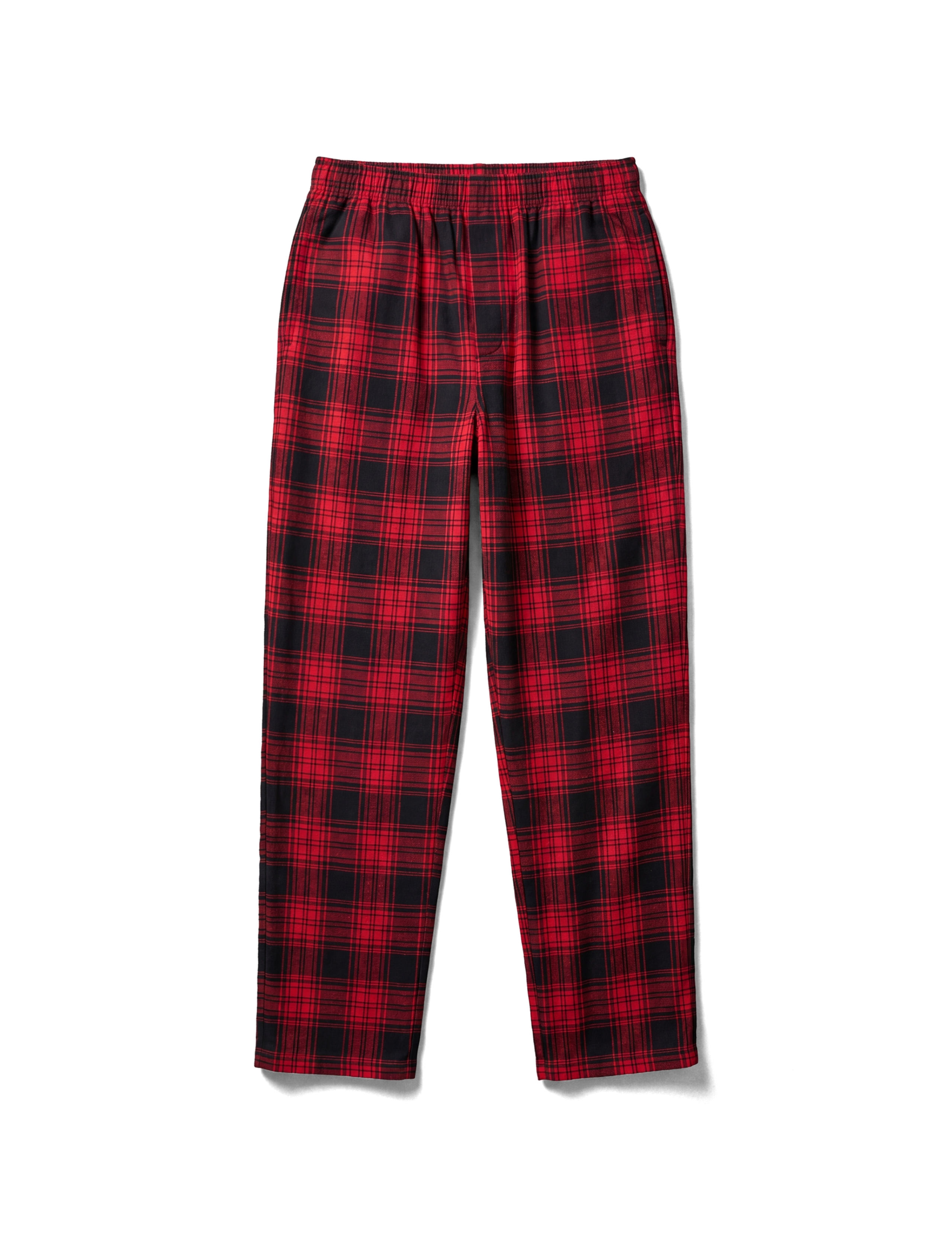 Pure Cotton Checked Pyjama Bottoms 2 of 6