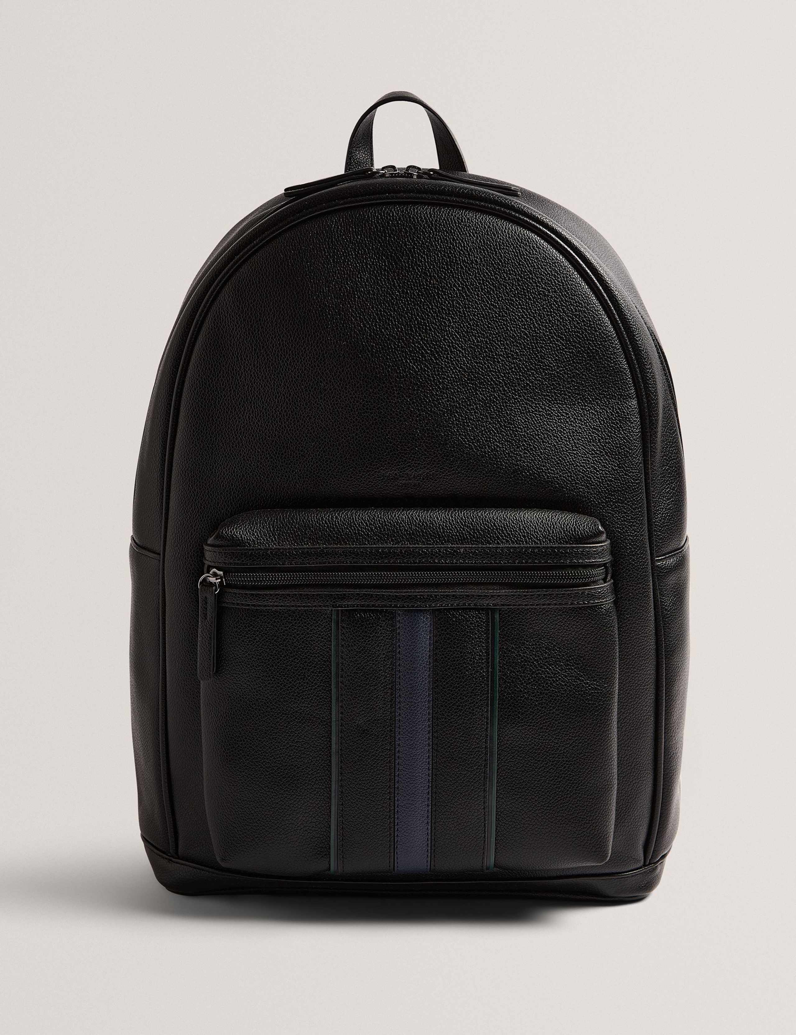 Stripe Backpack 1 of 4