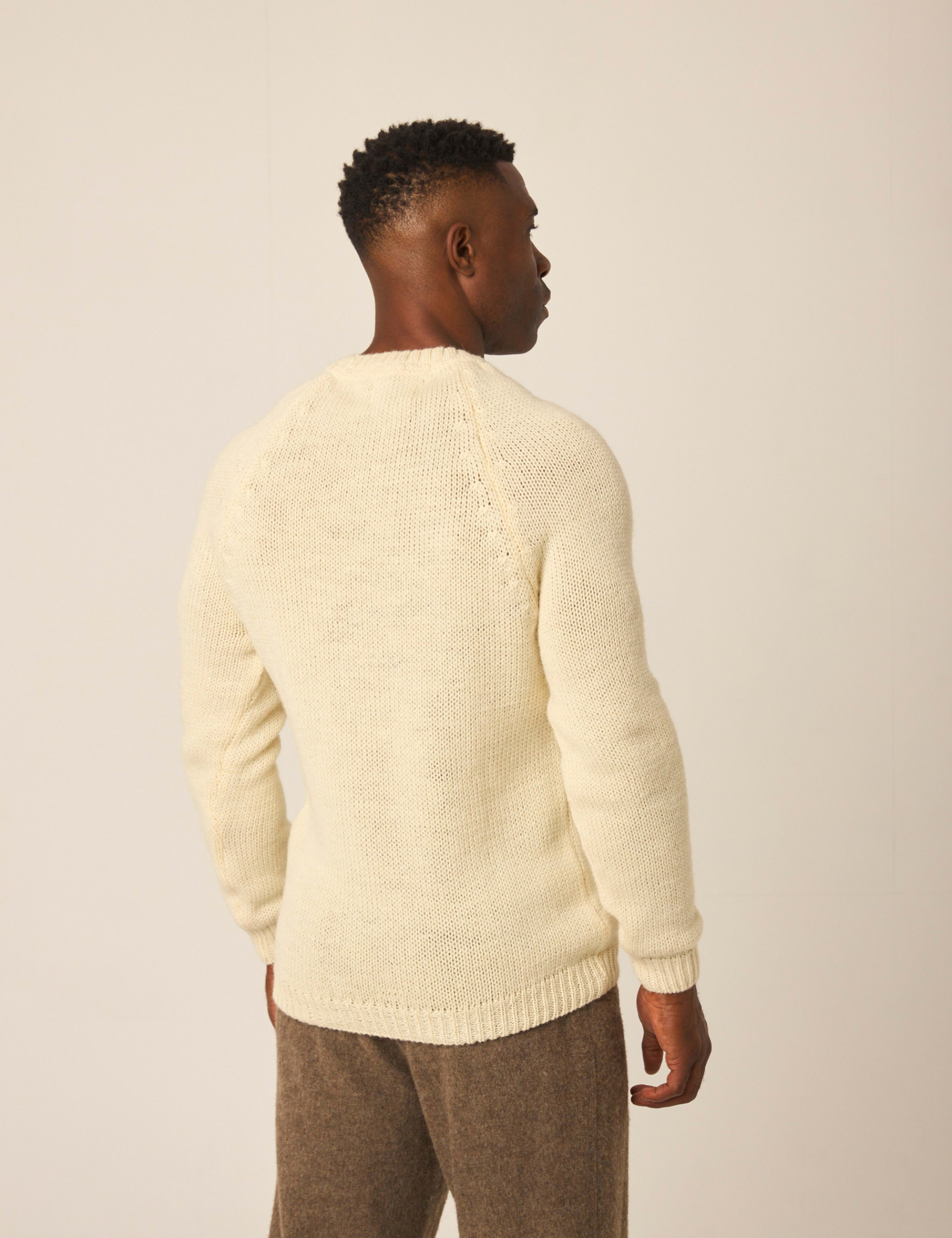 Pure Wool Crew Neck Jumper 5 of 6