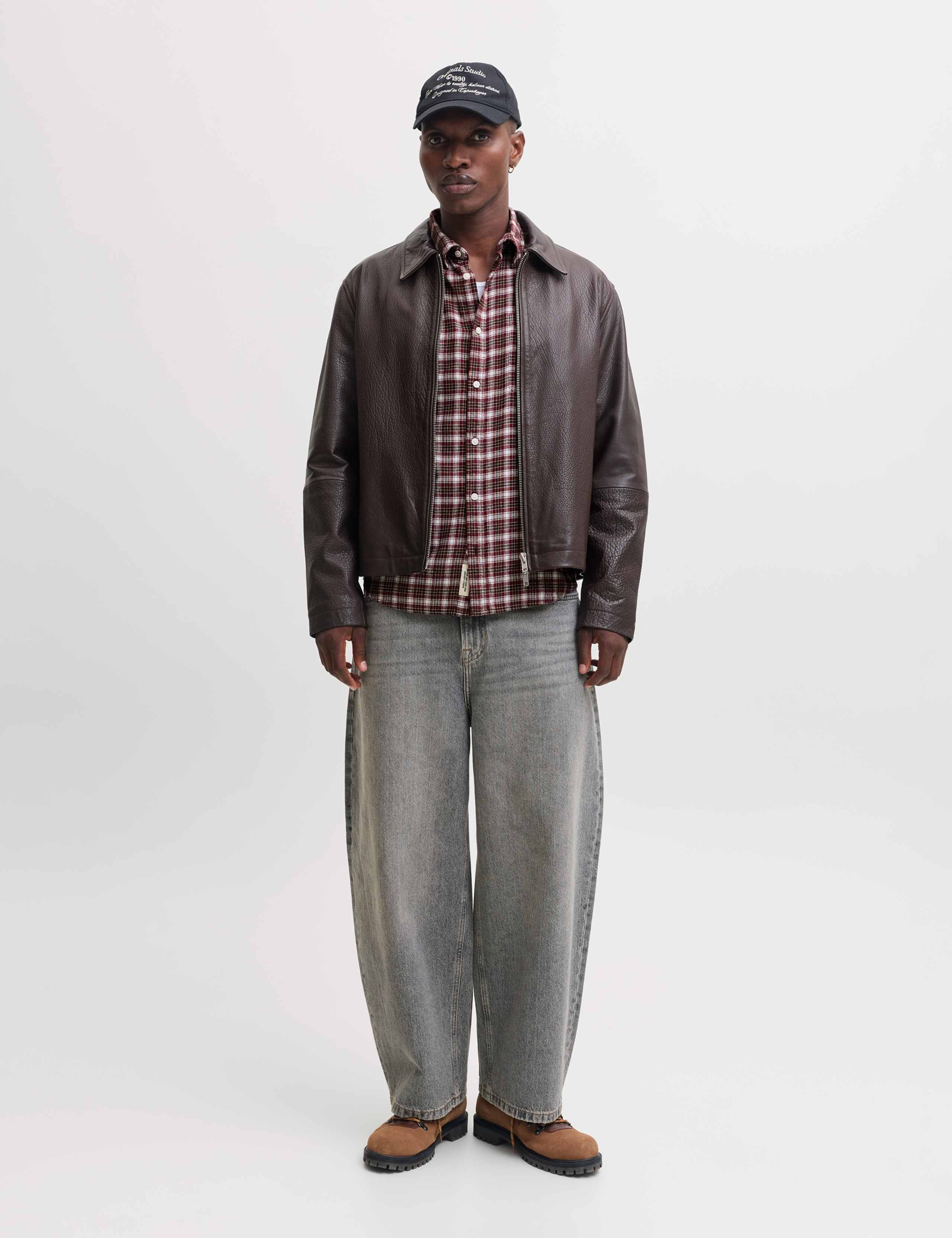 Pure Cotton Checked Flannel Shirt 5 of 6