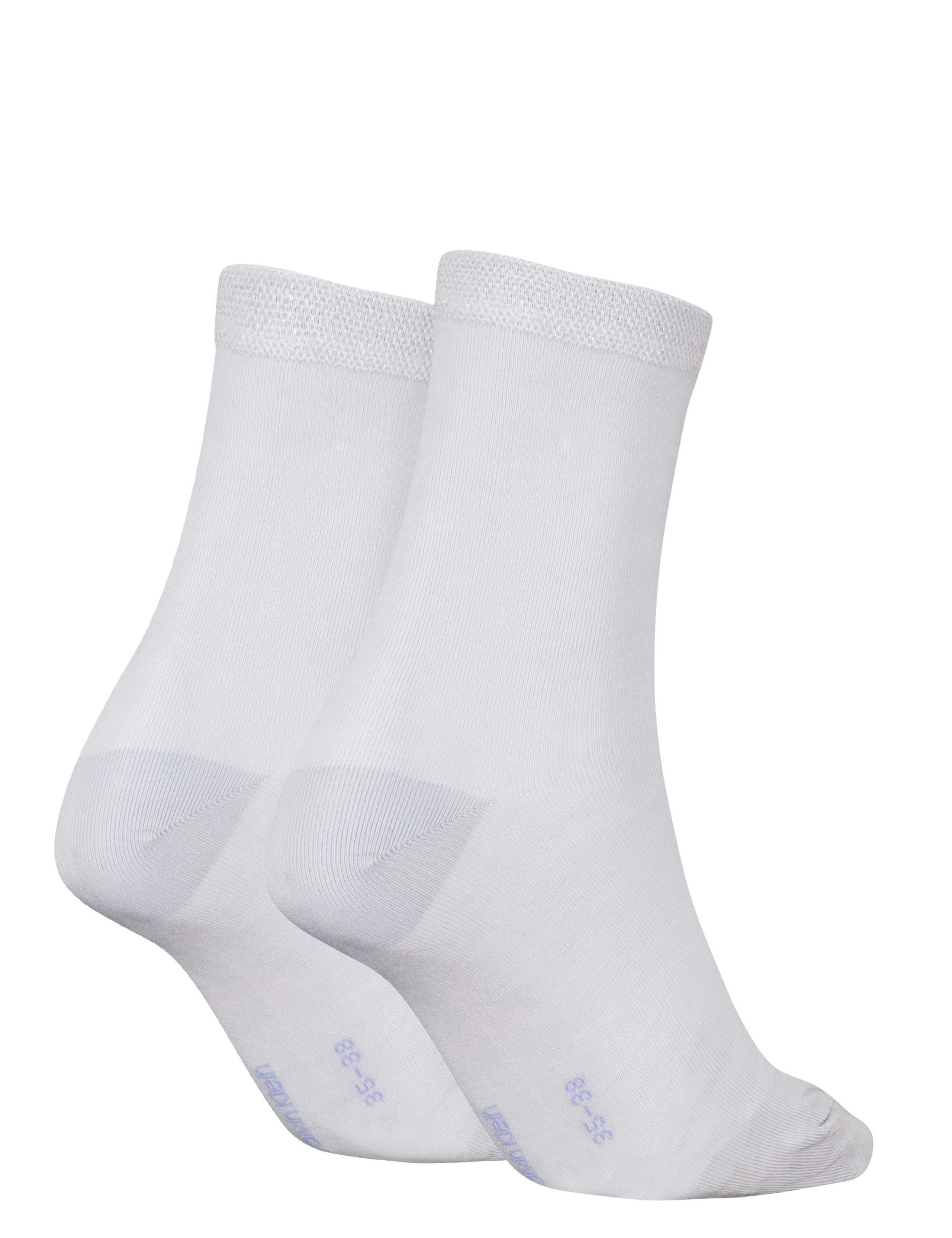 2 Pack Cotton Blend Logo Ankle High Socks 2 of 2